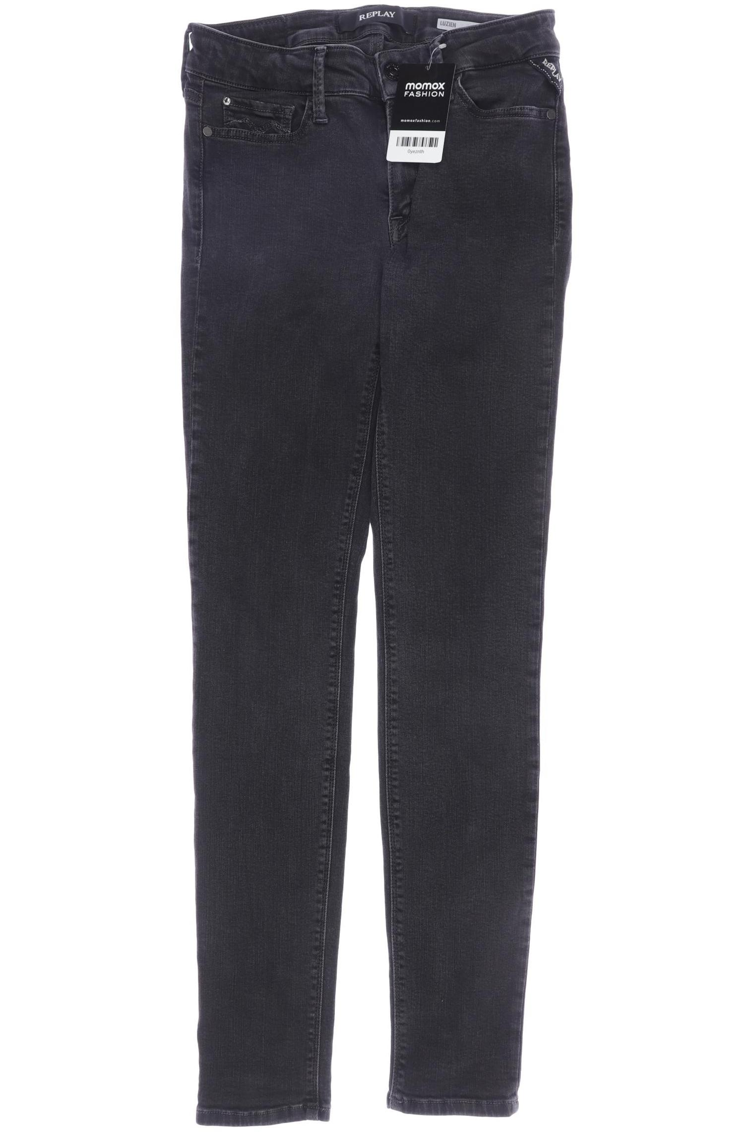 

Replay Damen Jeans, grau, Gr. 27