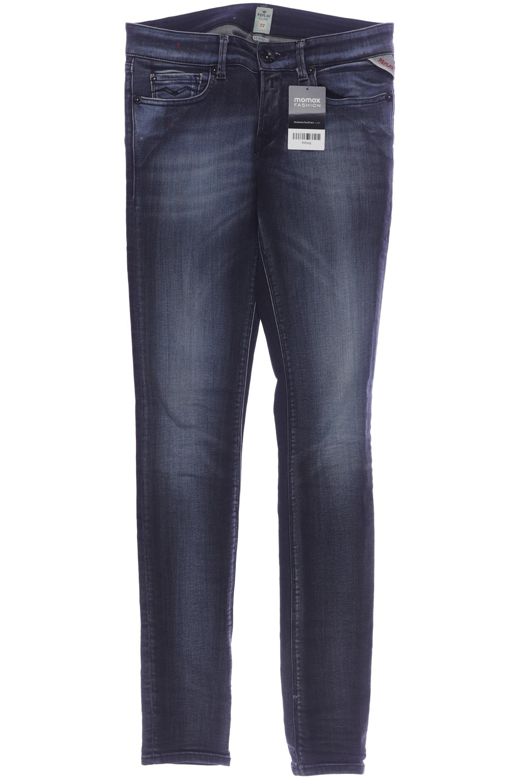 

Replay Damen Jeans, blau, Gr. 27