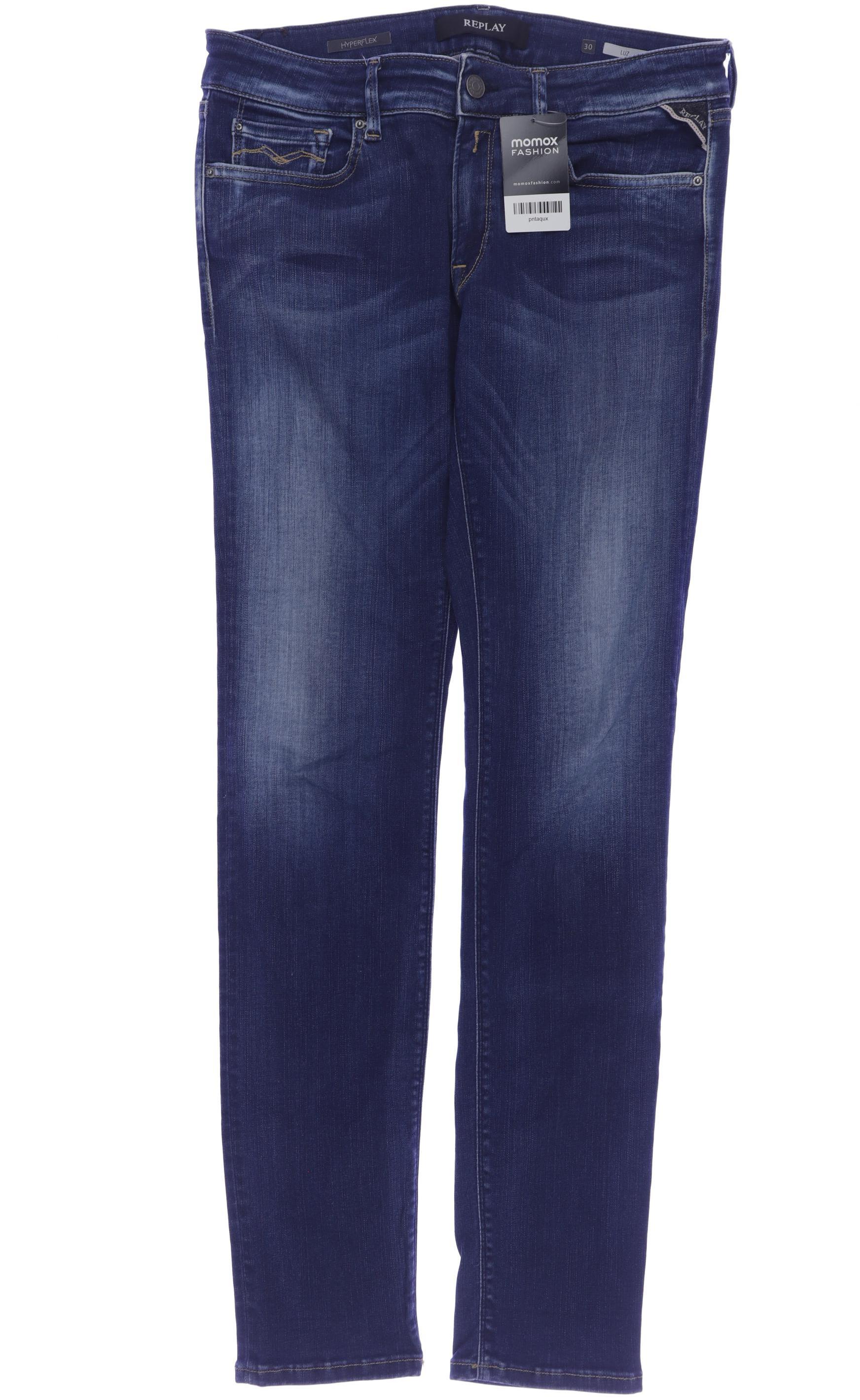 

Replay Damen Jeans, marineblau, Gr. 30