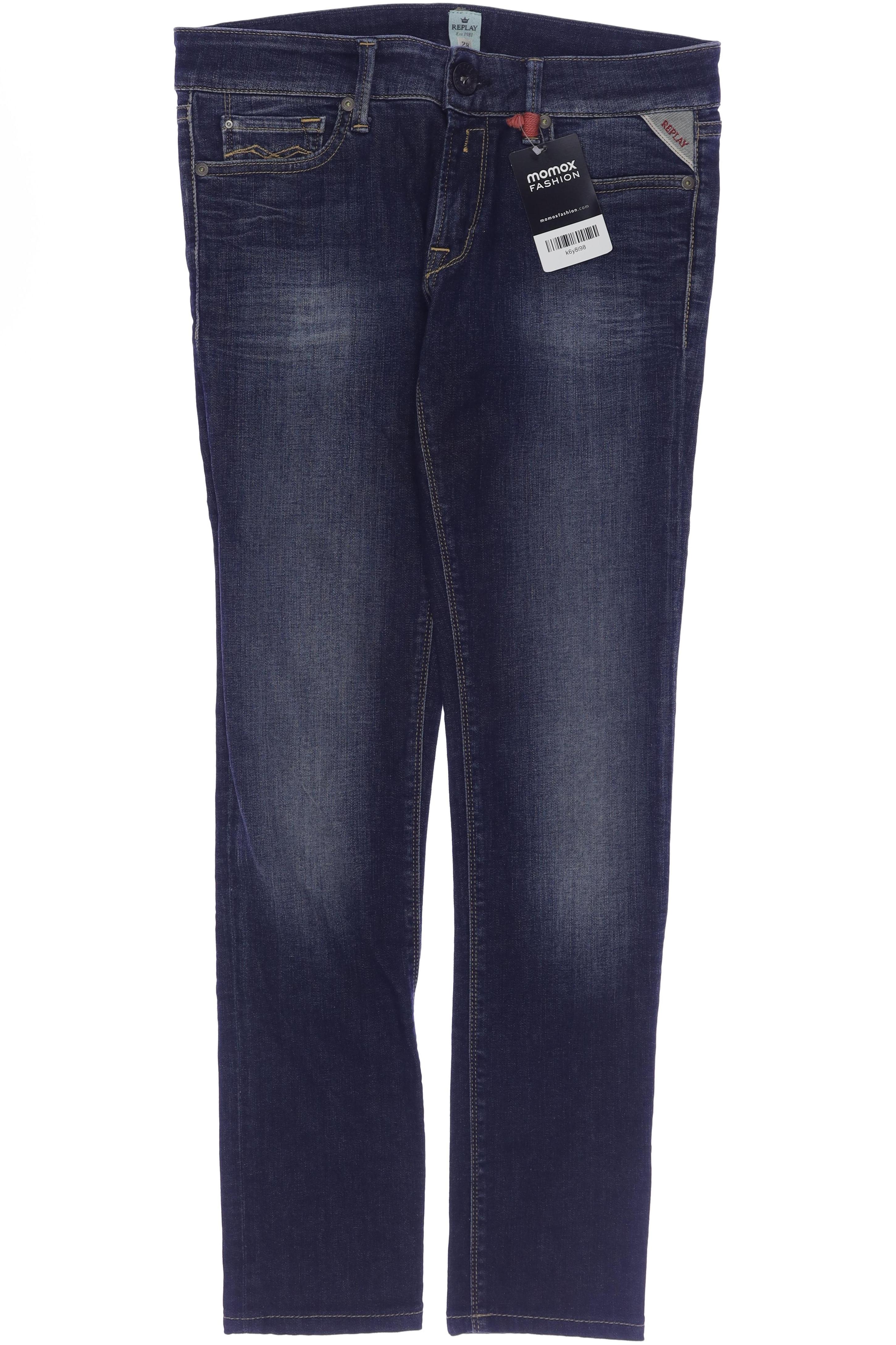 

Replay Damen Jeans, marineblau, Gr. 28