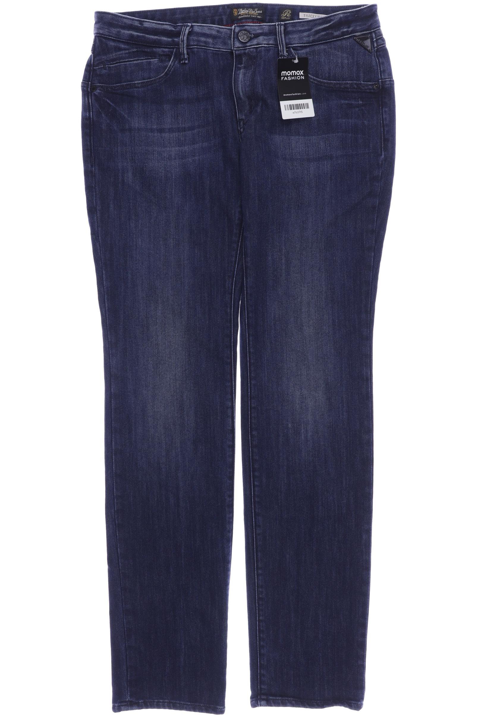 

Replay Damen Jeans, marineblau
