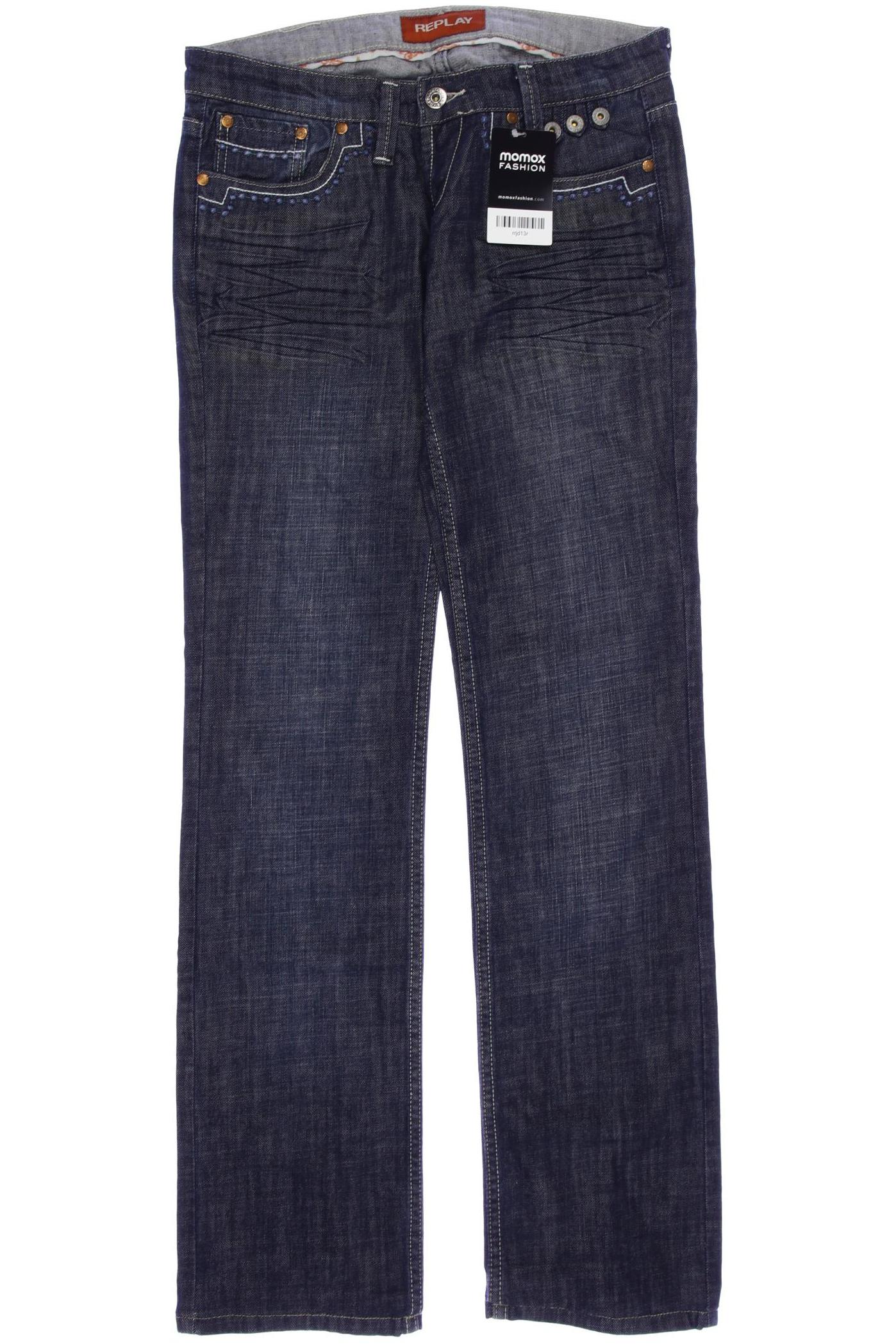 

Replay Damen Jeans, marineblau, Gr. 30