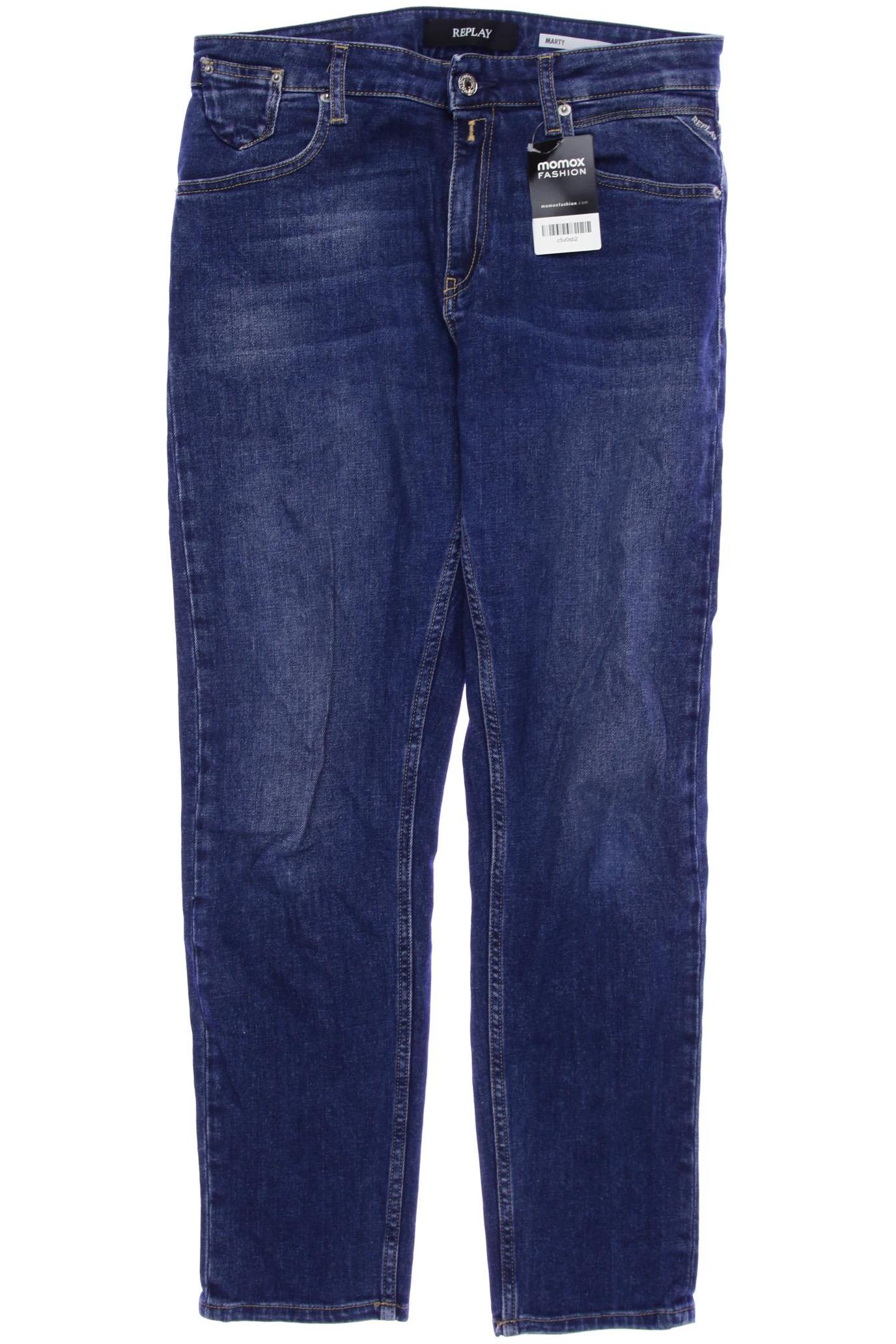 

Replay Damen Jeans, marineblau, Gr. 28