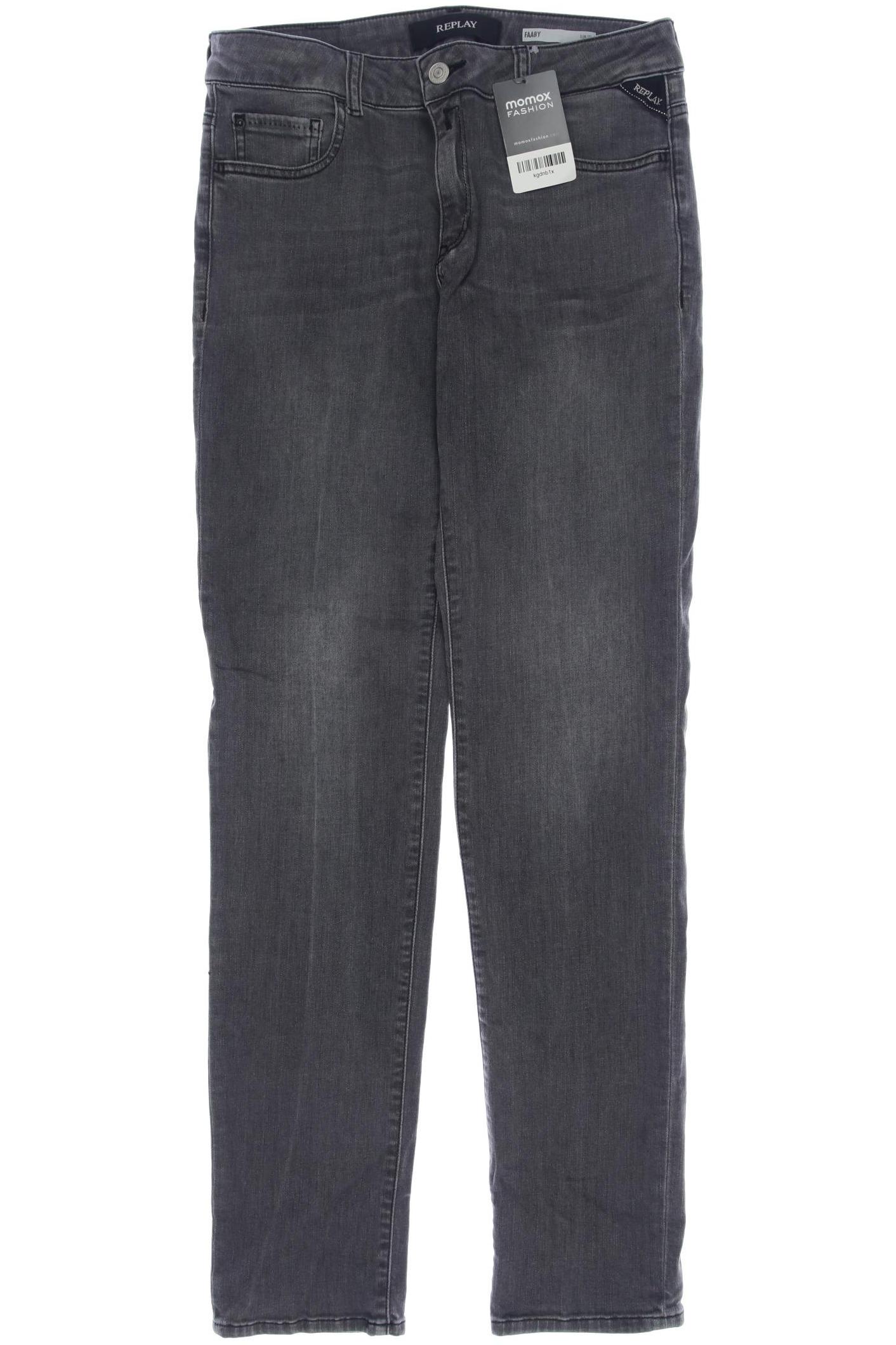 

Replay Damen Jeans, grau, Gr. 30