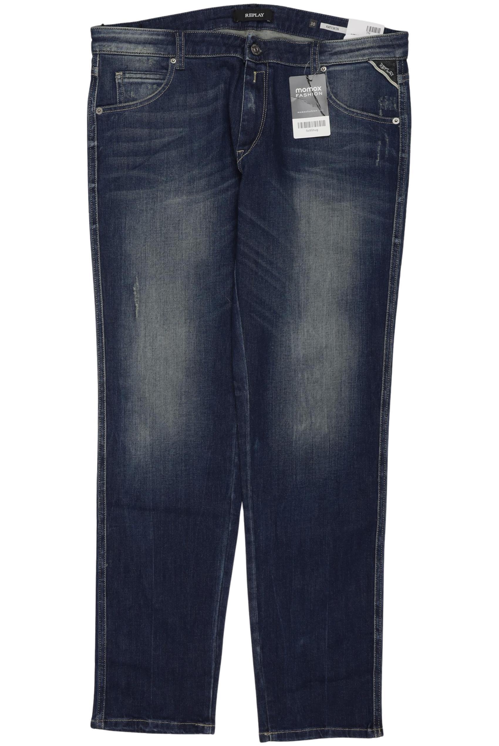 

Replay Damen Jeans, marineblau, Gr. 30