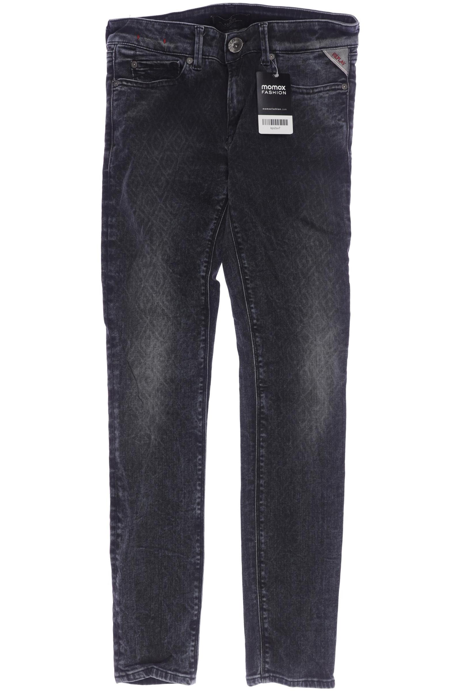 

Replay Damen Jeans, grau, Gr. 28