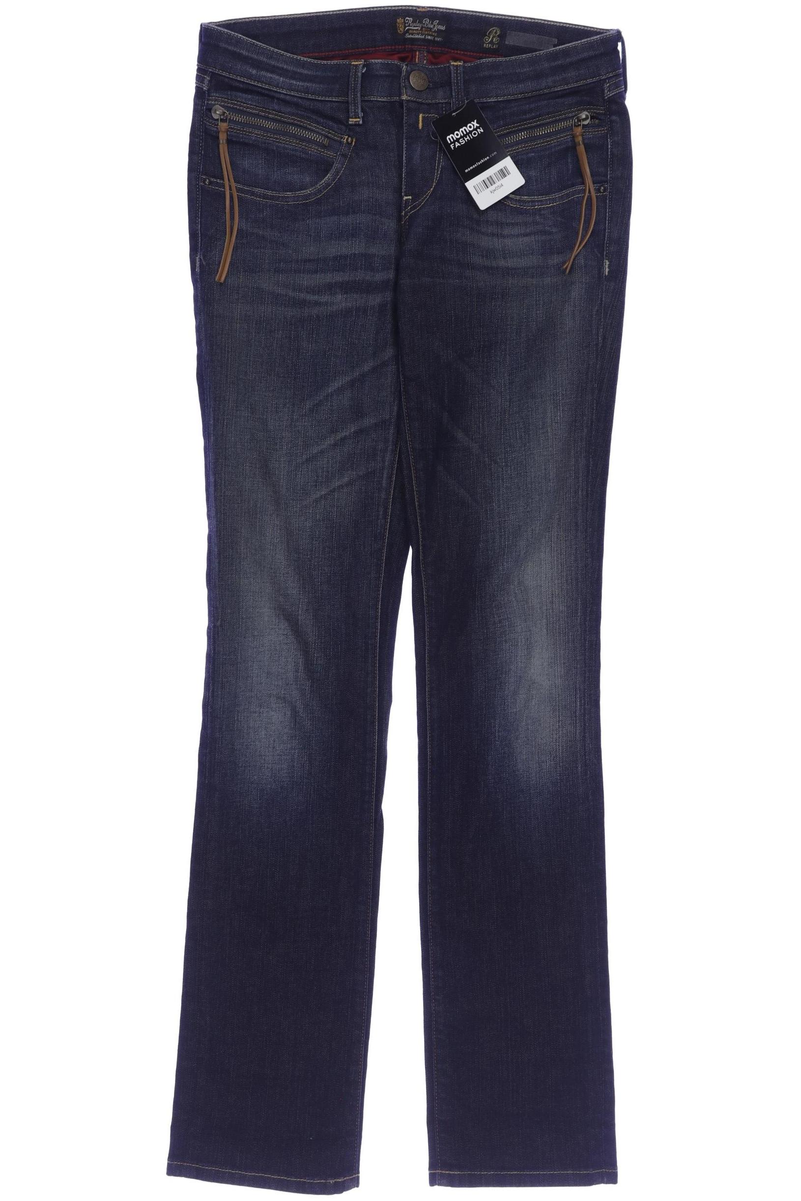 

Replay Damen Jeans, marineblau, Gr. 27