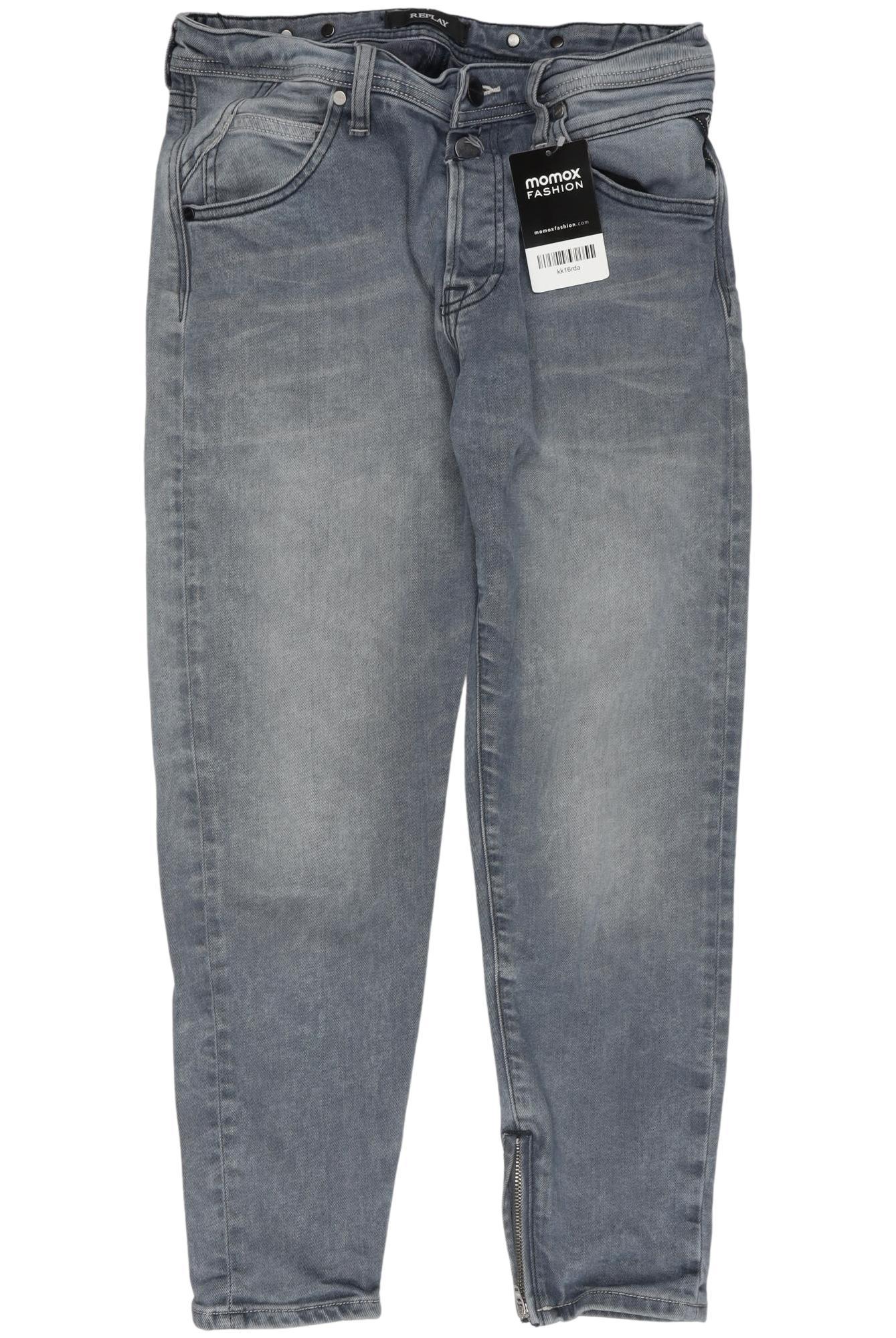

Replay Damen Jeans, grau, Gr. 26