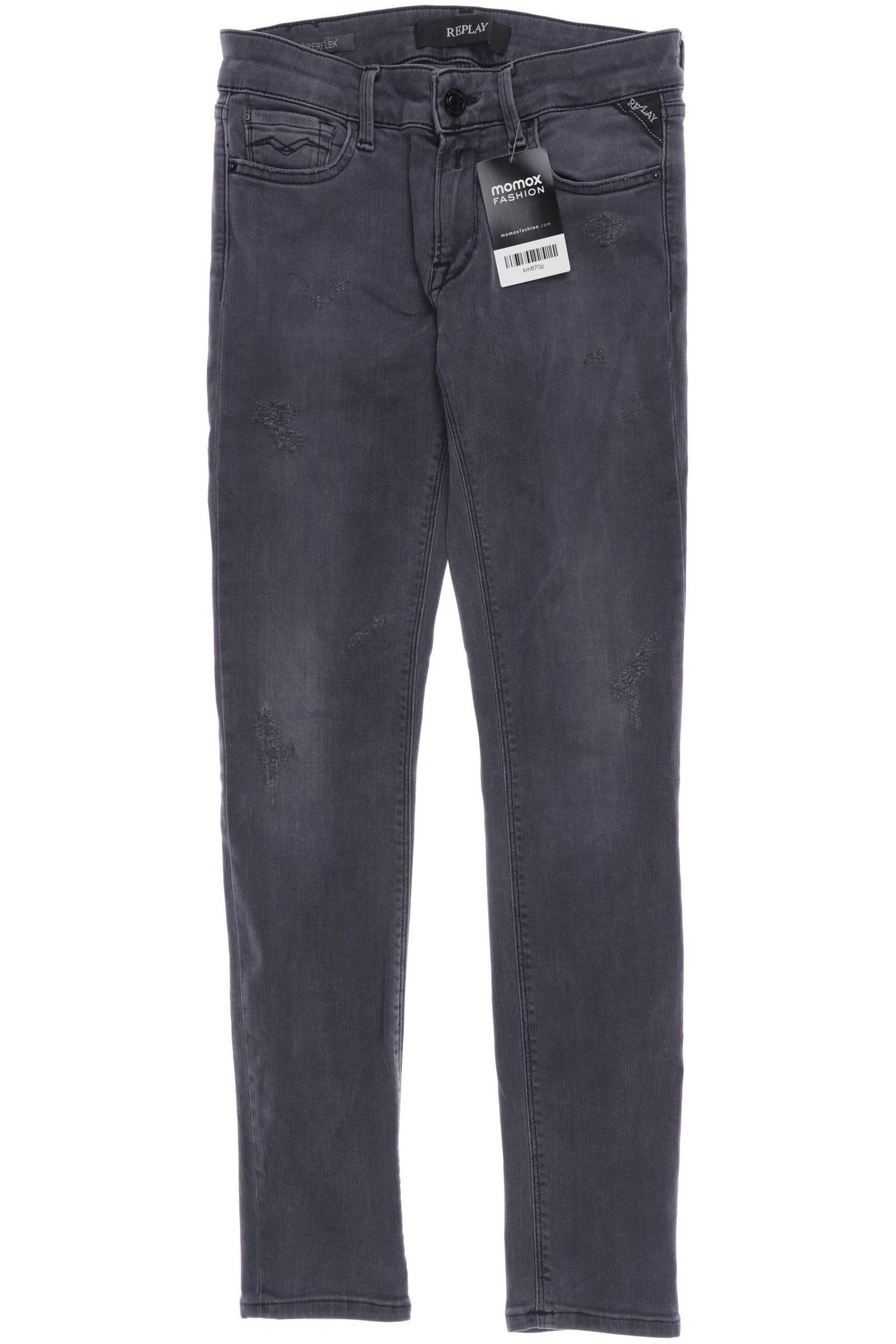 

Replay Damen Jeans, grau, Gr. 26