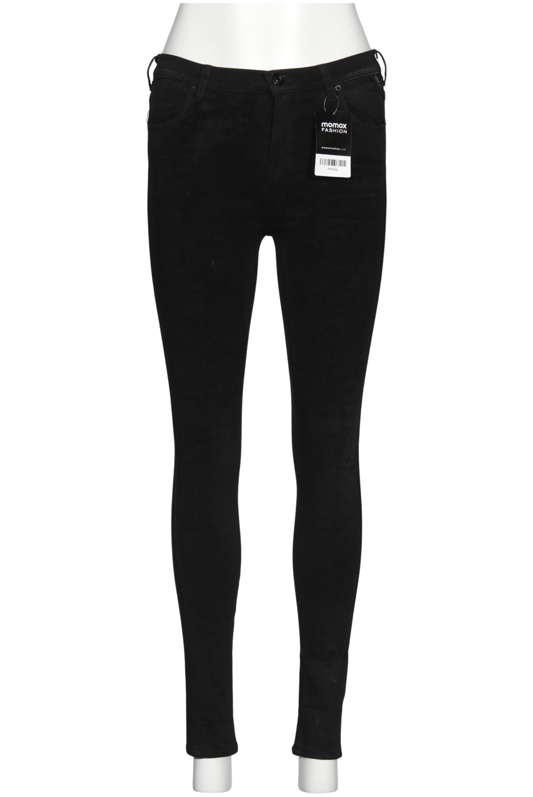 

Replay Damen Jeans, schwarz, Gr. 27