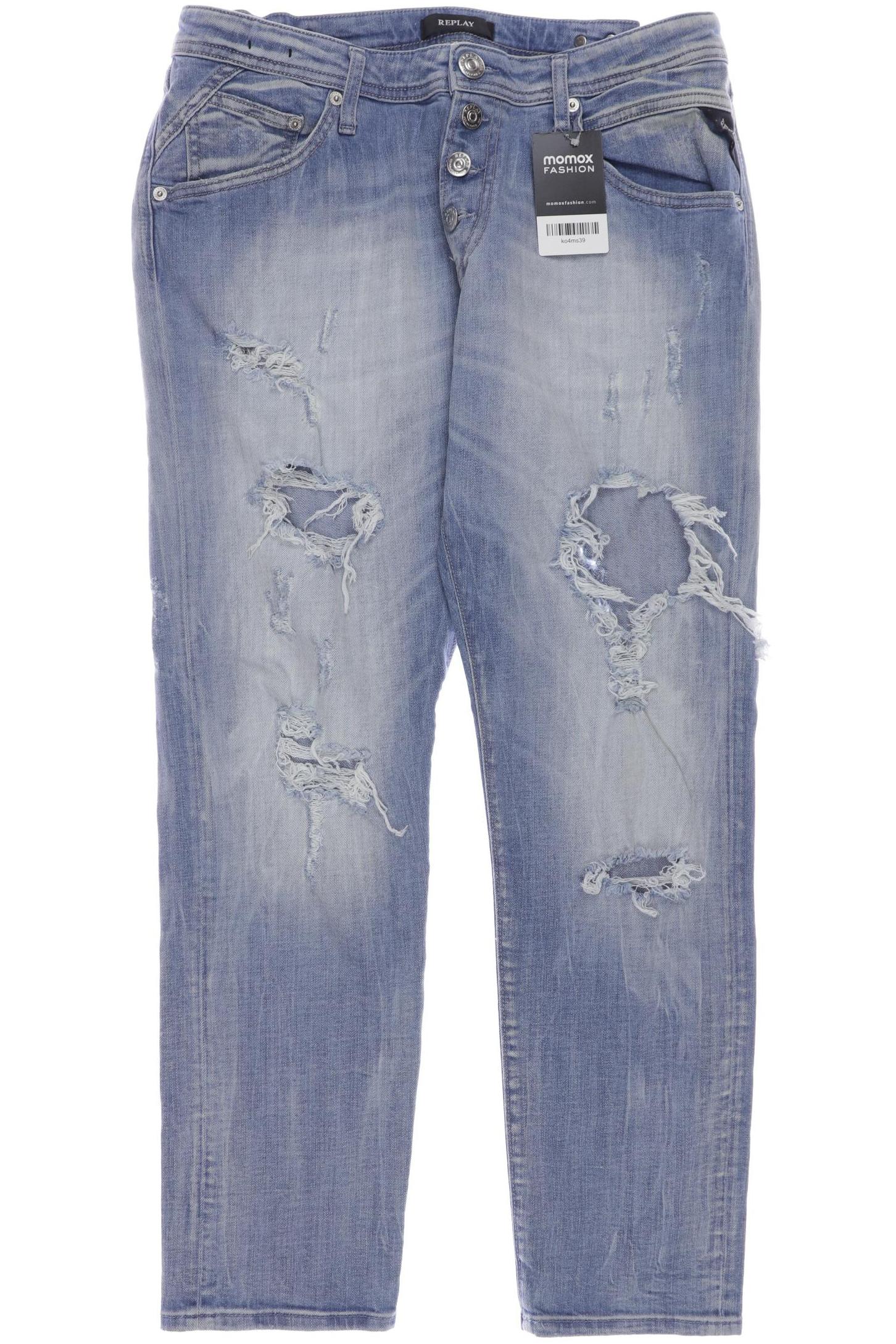 

Replay Damen Jeans, blau