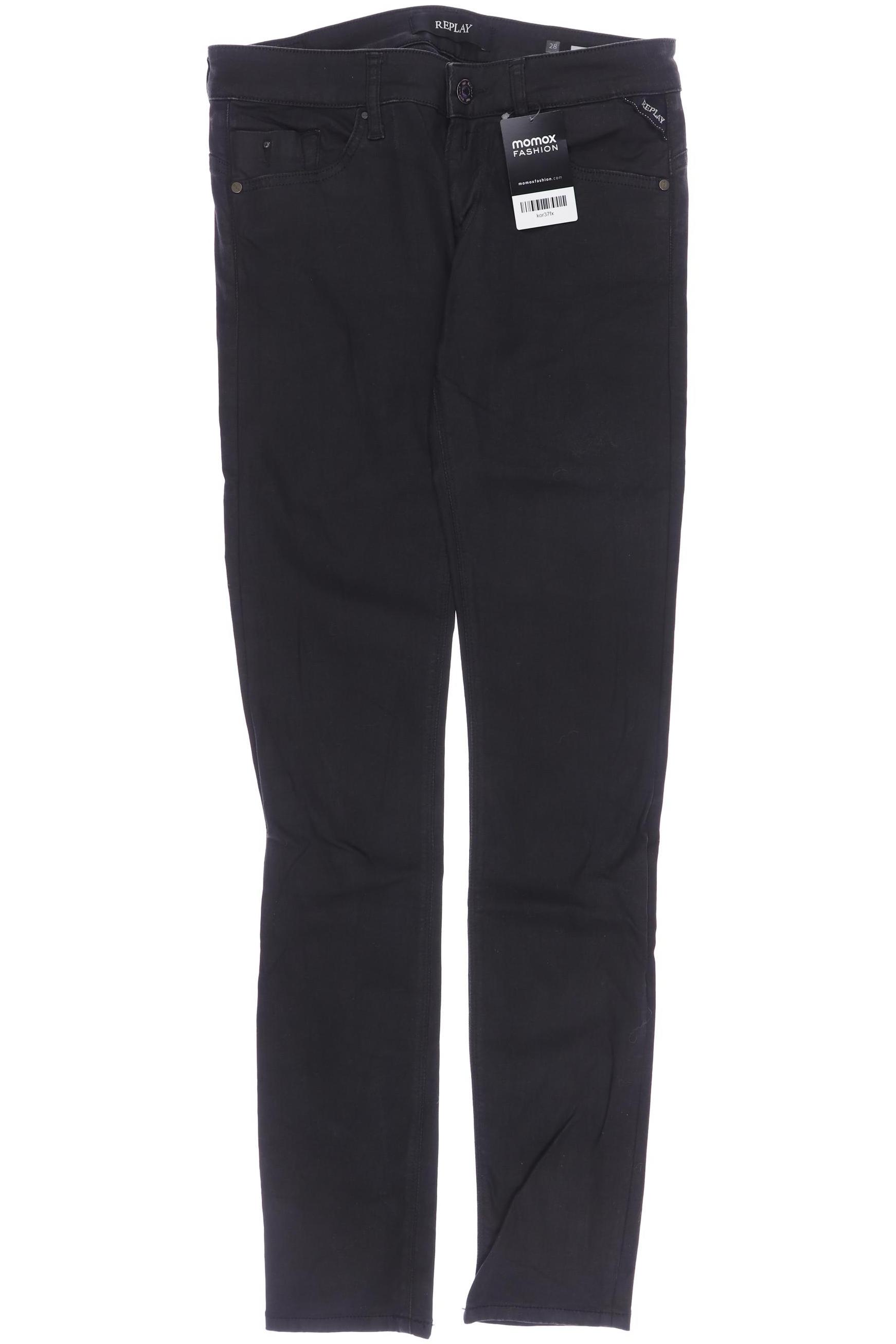 

Replay Damen Jeans, schwarz