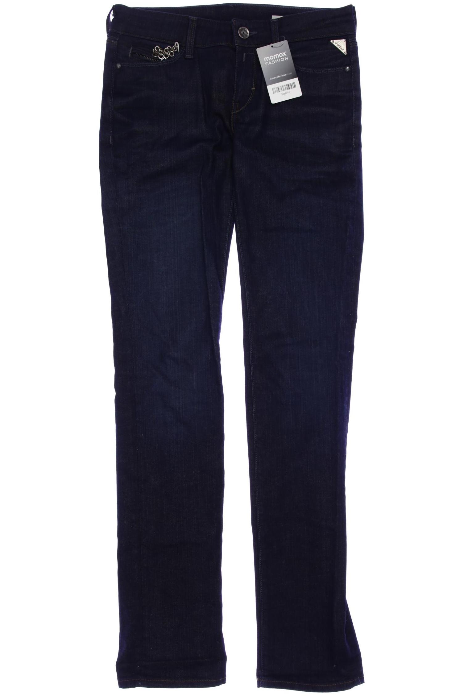

Replay Damen Jeans, marineblau, Gr. 28
