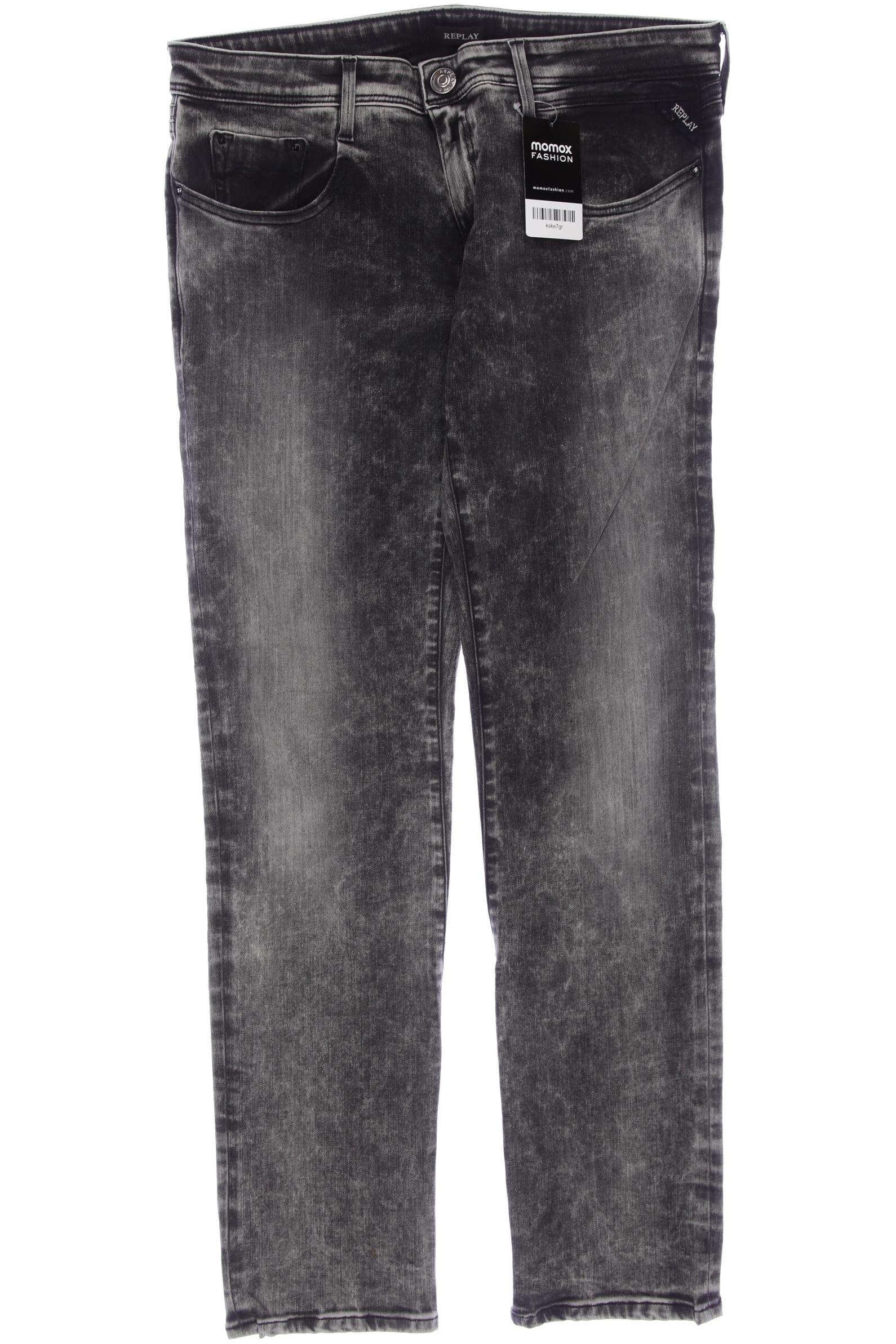 

Replay Damen Jeans, grau, Gr. 30