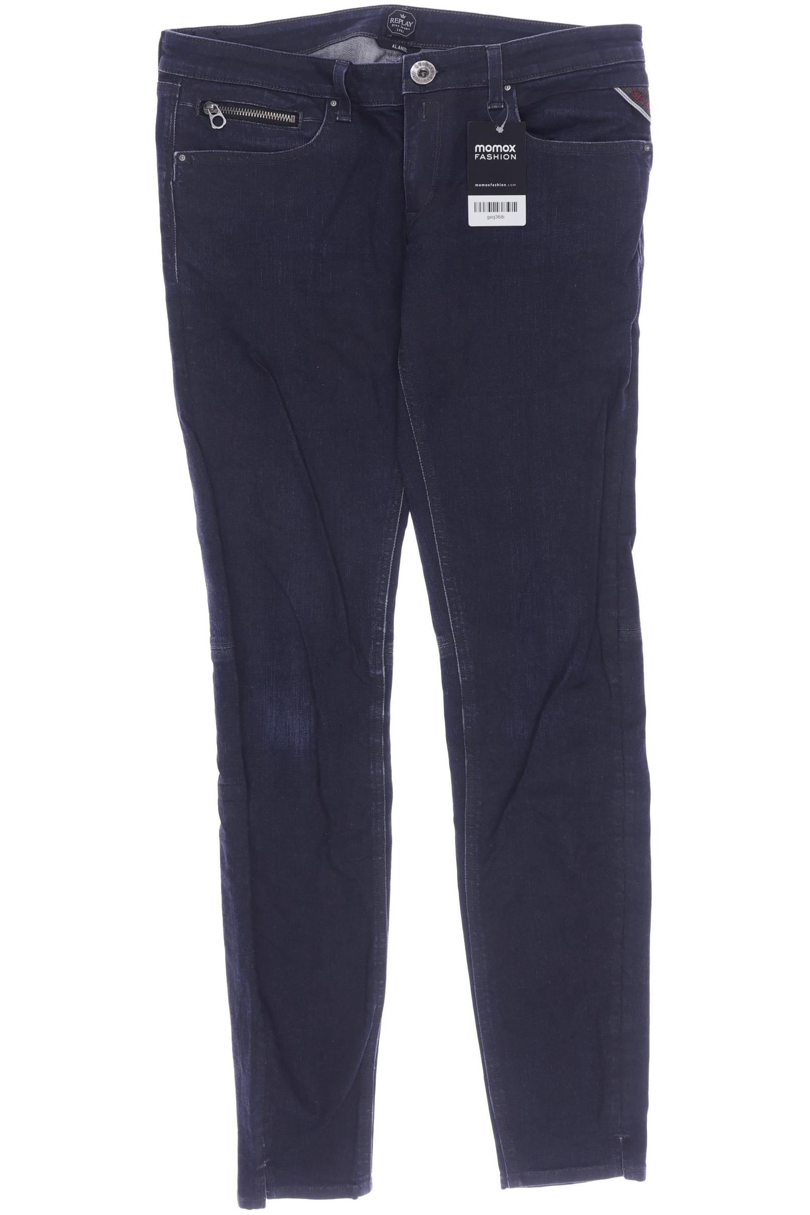 

Replay Damen Jeans, marineblau, Gr. 44