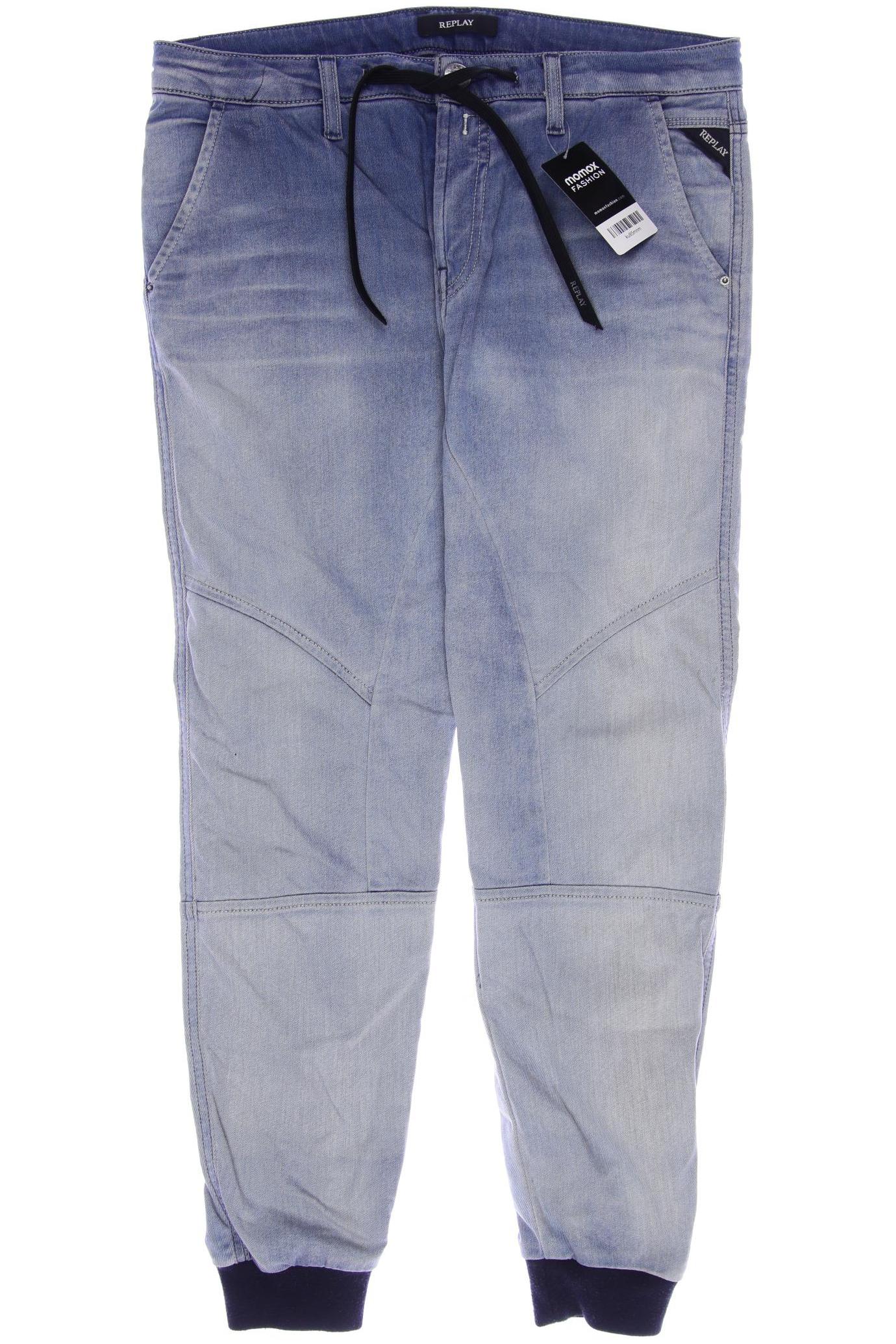 

Replay Damen Jeans, blau