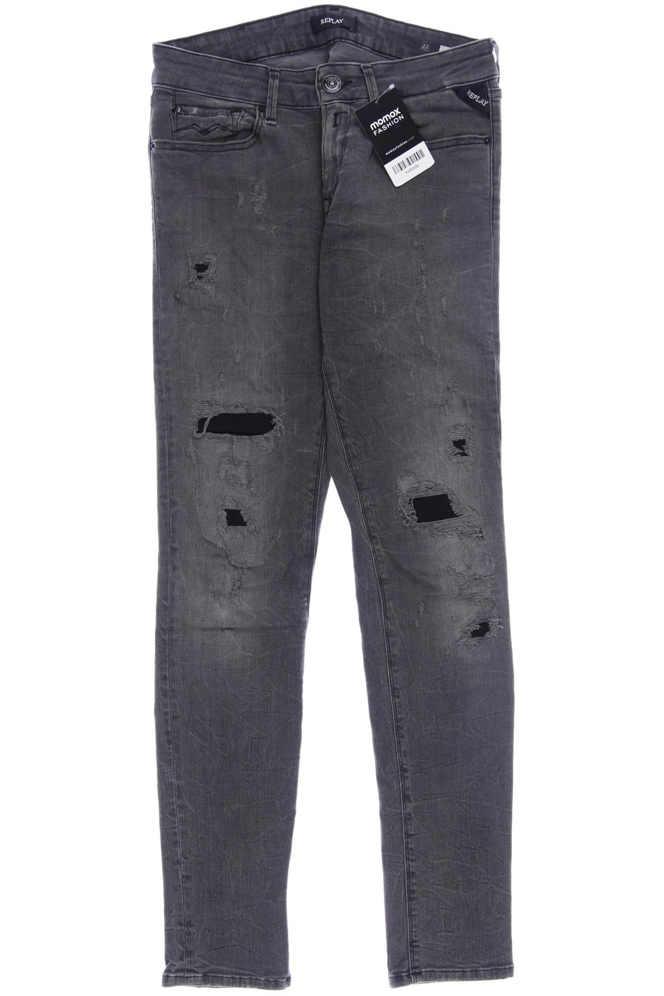 

Replay Damen Jeans, grau