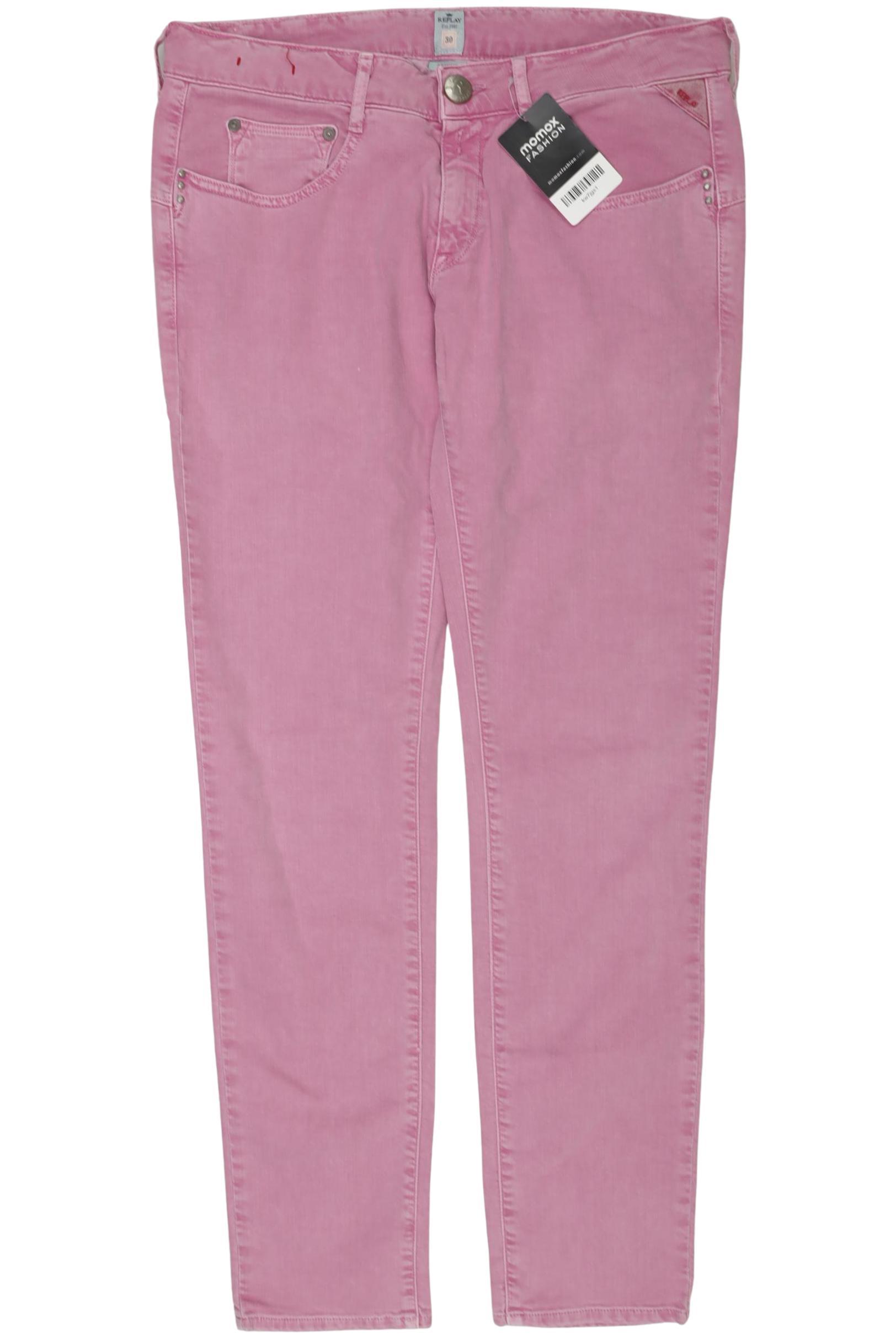 

Replay Damen Jeans, pink, Gr. 30