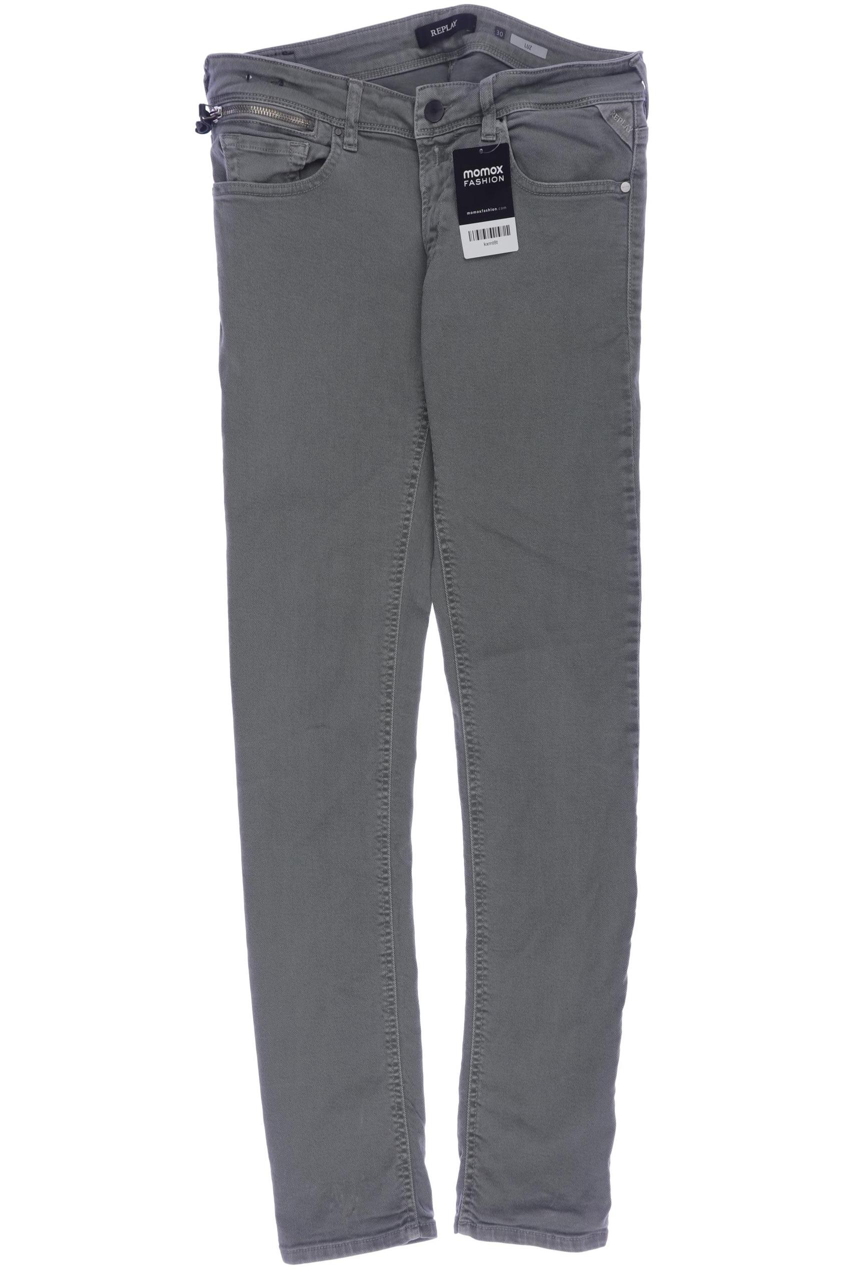 

Replay Damen Jeans, grün, Gr. 30