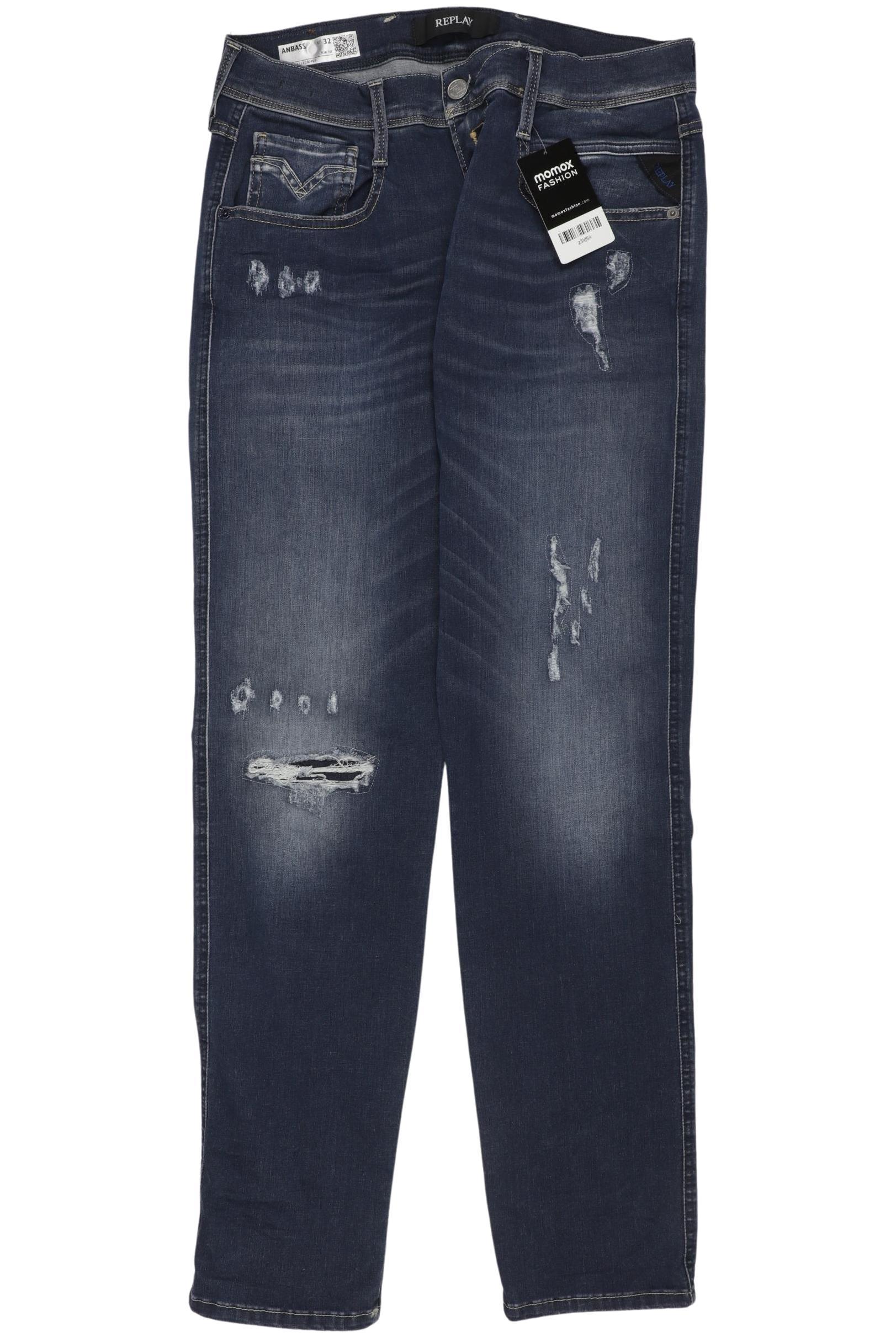 

Replay Damen Jeans, blau, Gr. 32