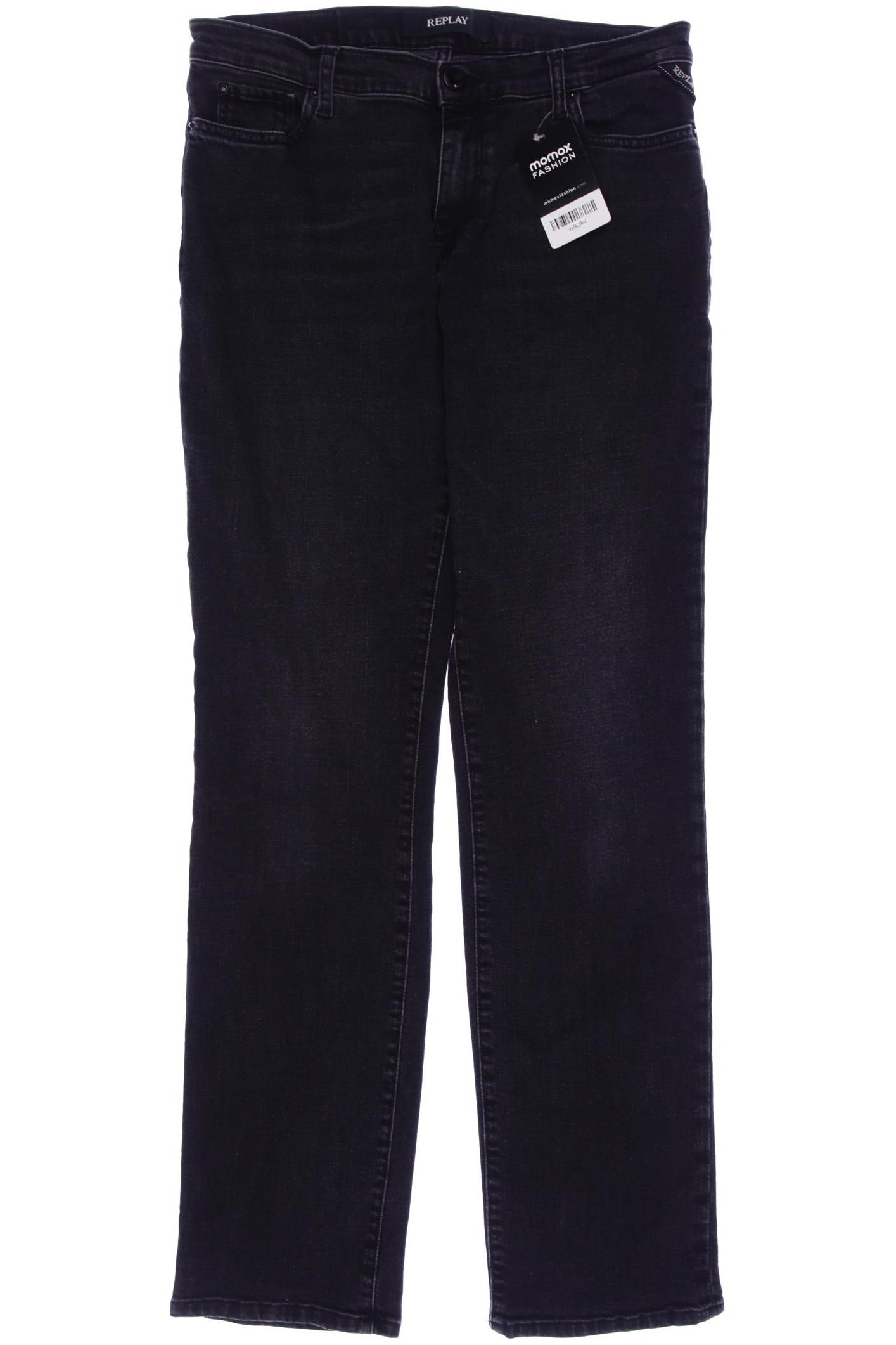 

Replay Damen Jeans, schwarz, Gr. 29