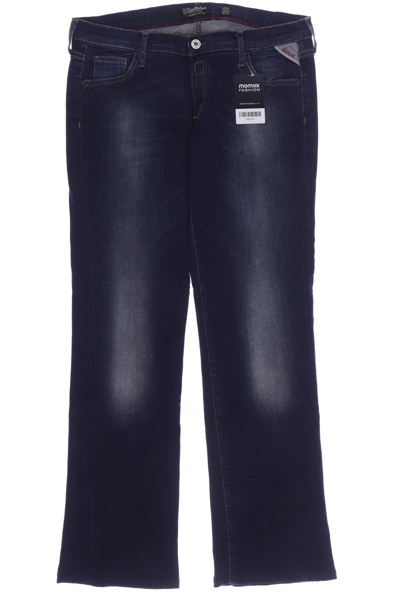 

Replay Damen Jeans, blau