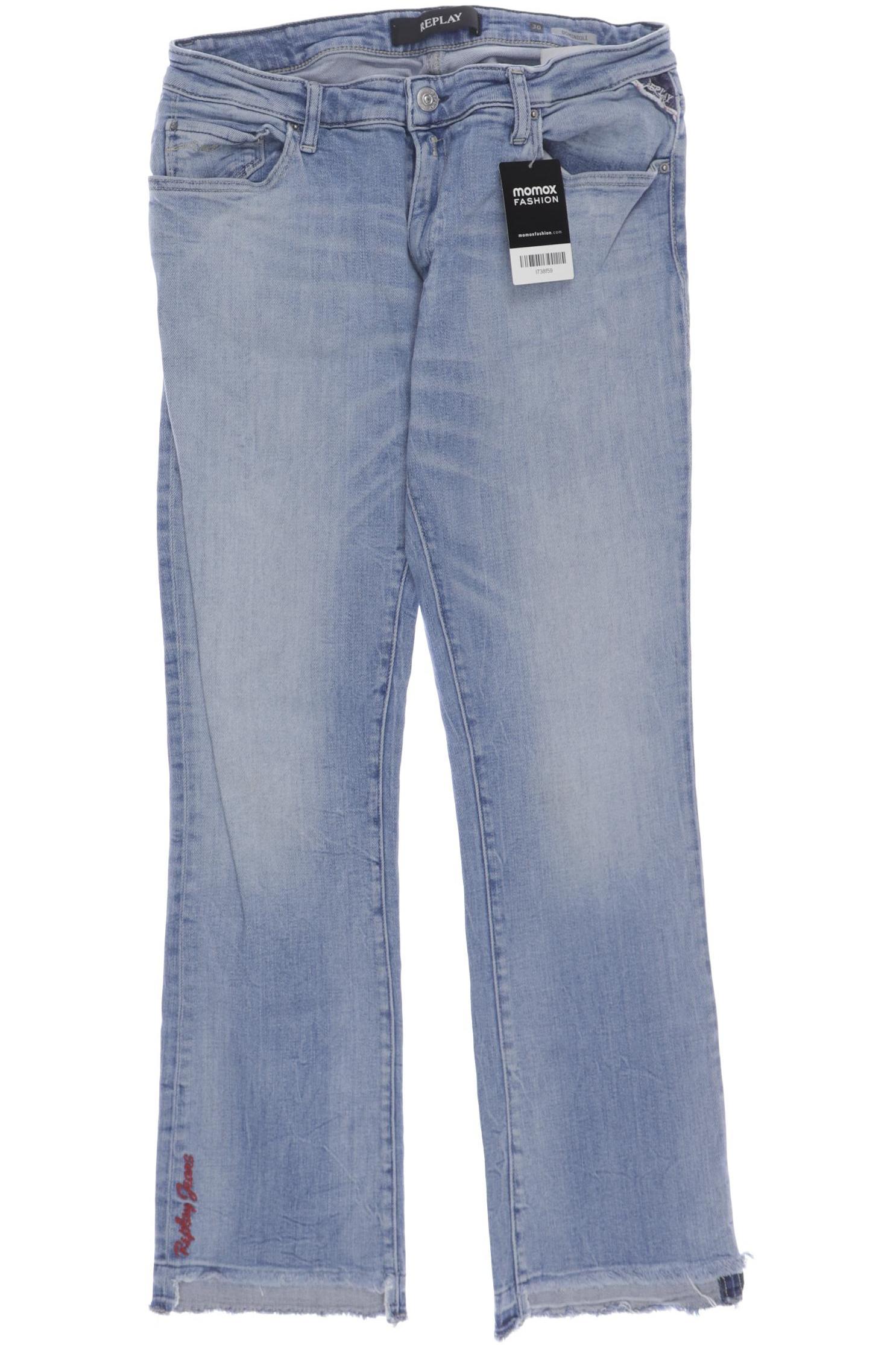 

Replay Damen Jeans, blau