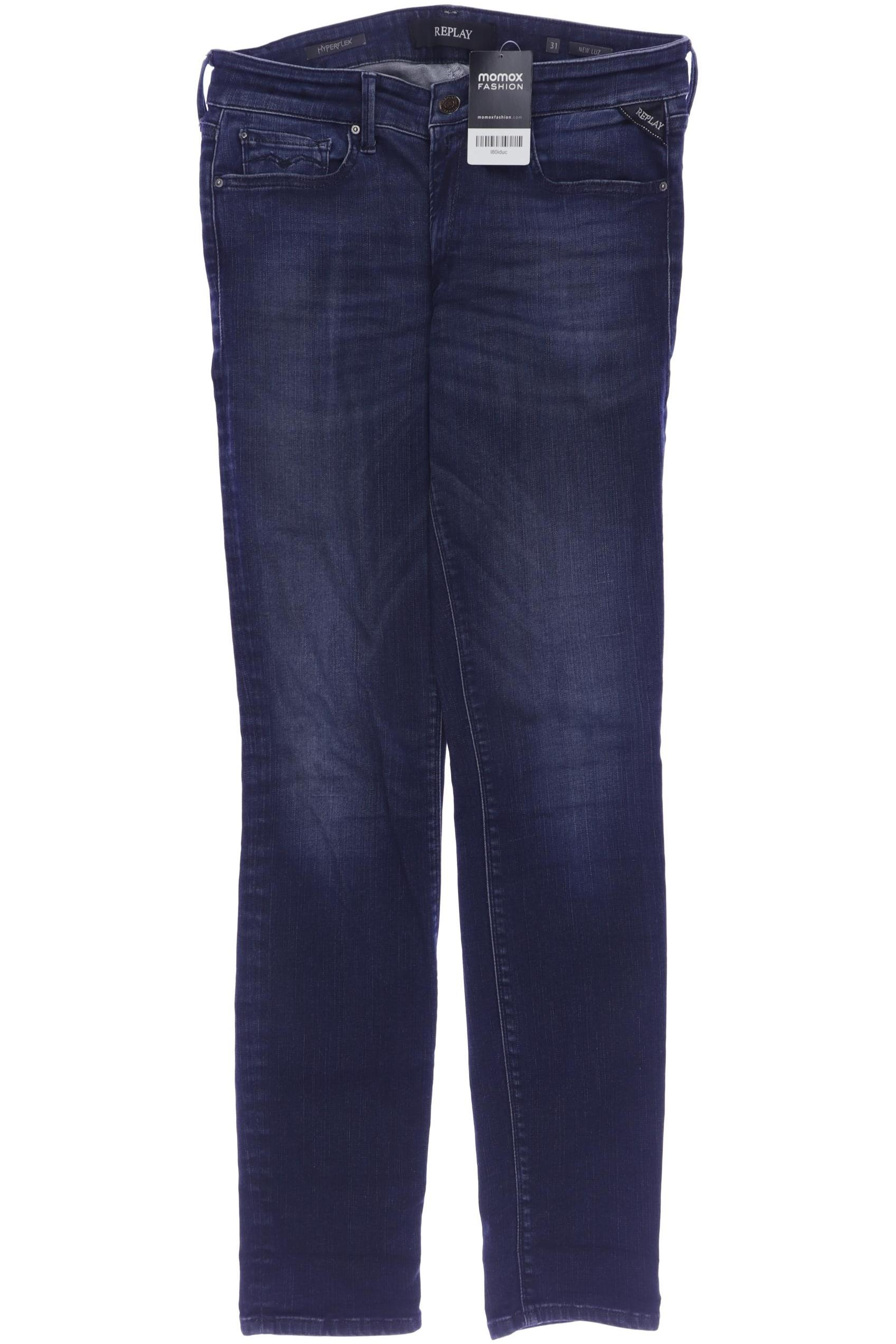 

Replay Damen Jeans, marineblau, Gr. 31