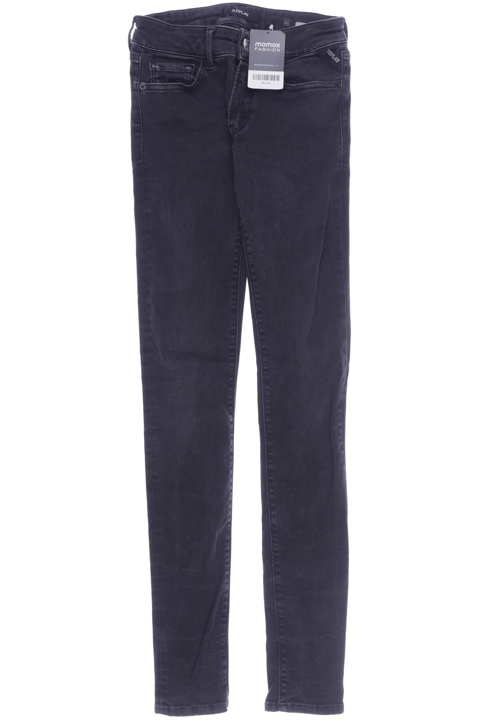 

Replay Damen Jeans, grau, Gr. 25