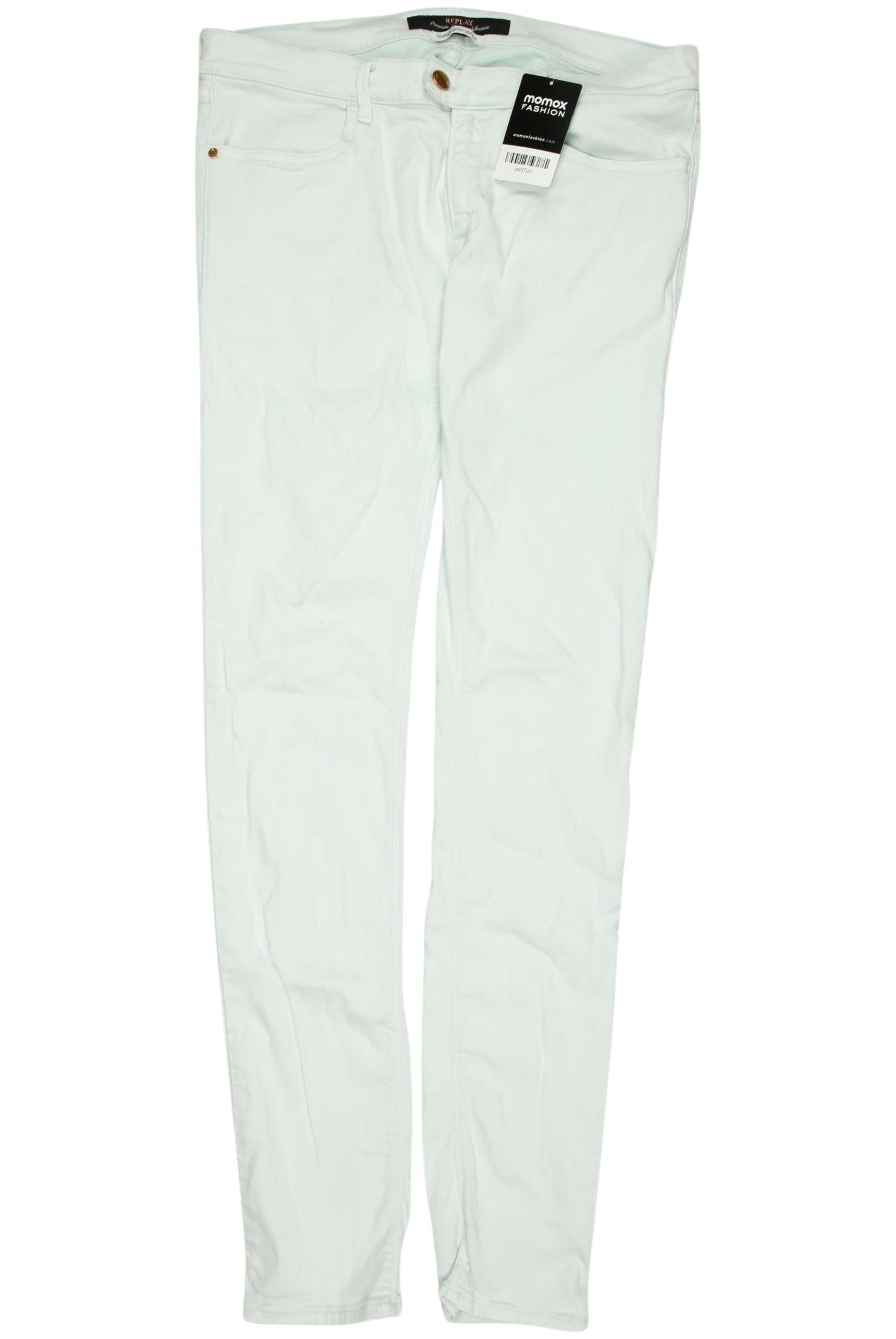 

Replay Damen Jeans, hellgrün, Gr. 30