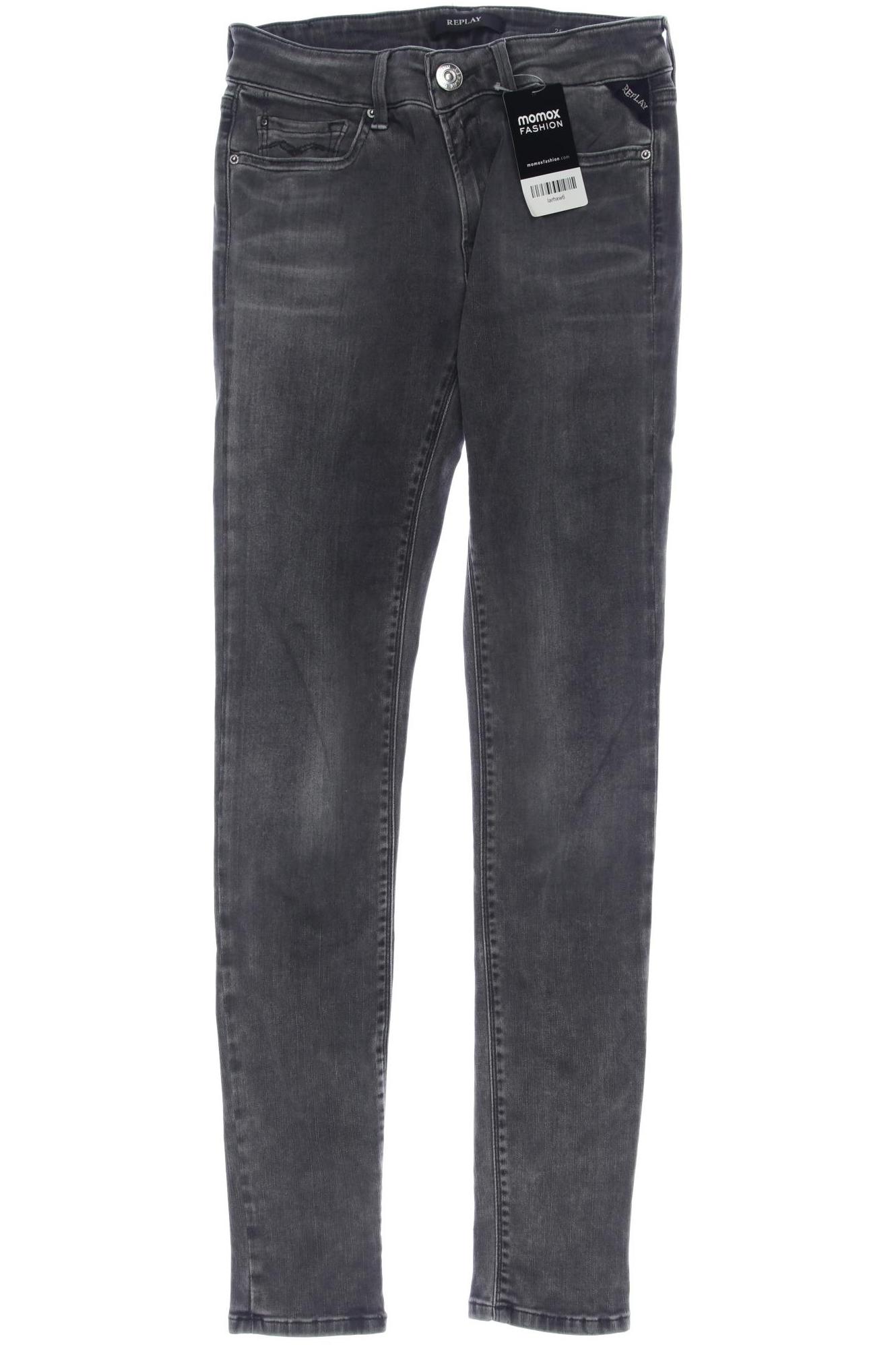 Thumbnail - Replay Damen Jeans, schwarz, Gr. 25