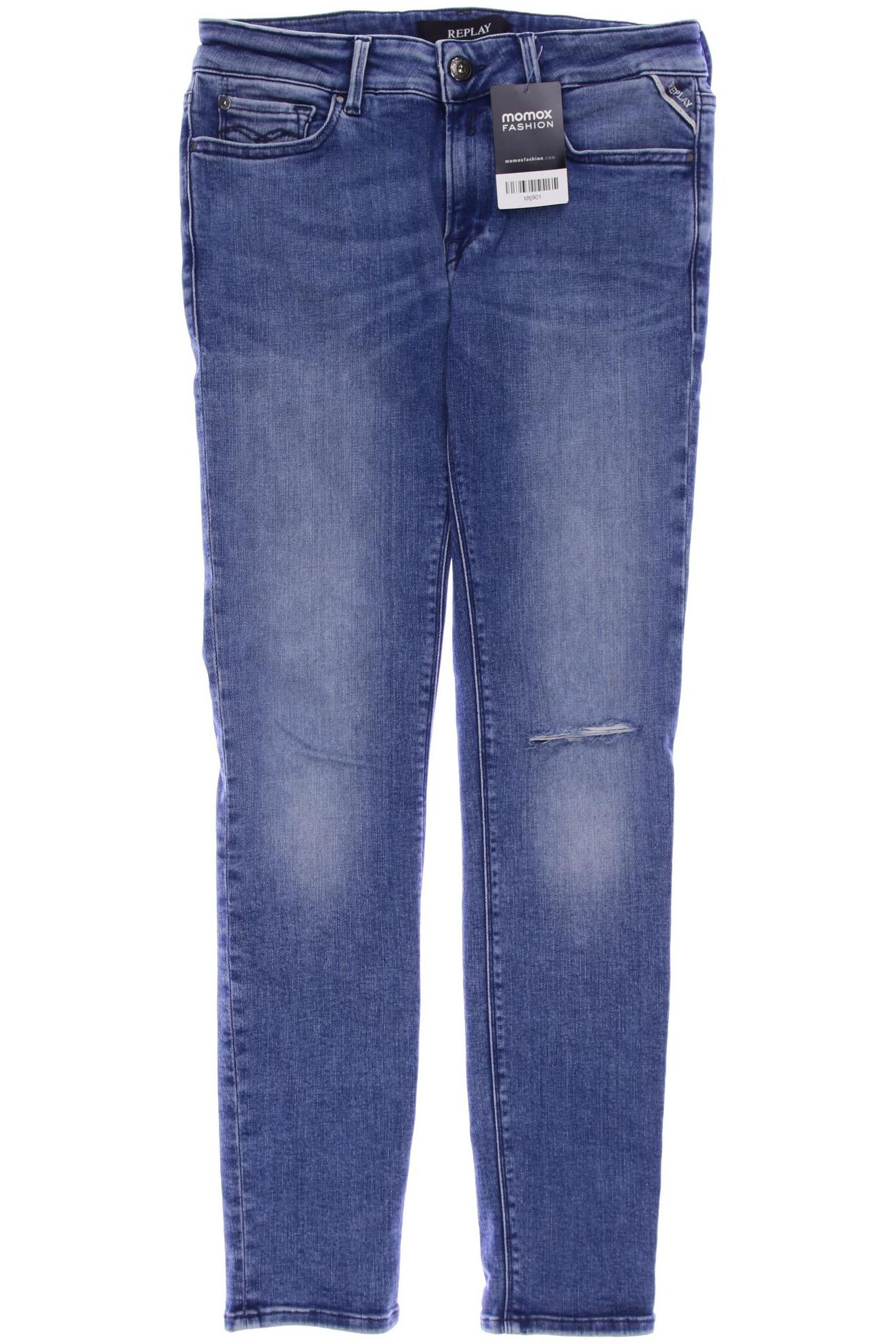 

Replay Damen Jeans, blau