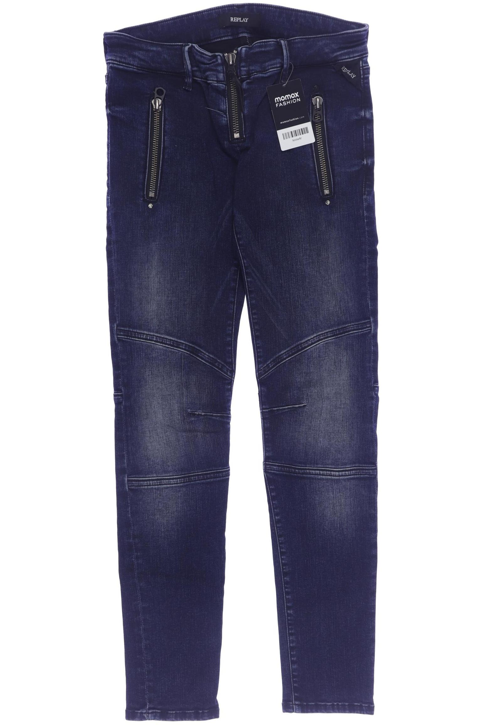 

Replay Damen Jeans, marineblau, Gr. 27