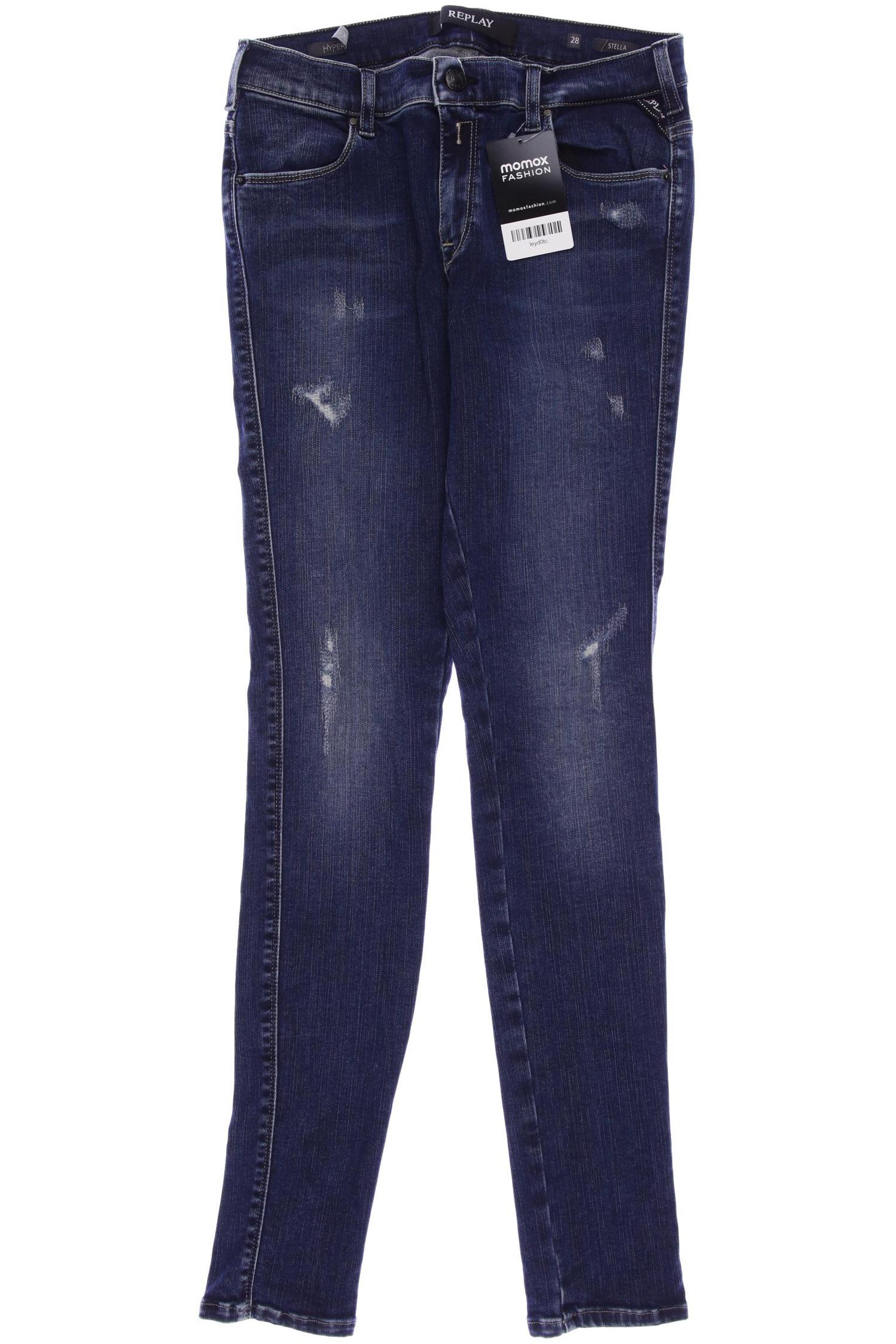 

Replay Damen Jeans, marineblau