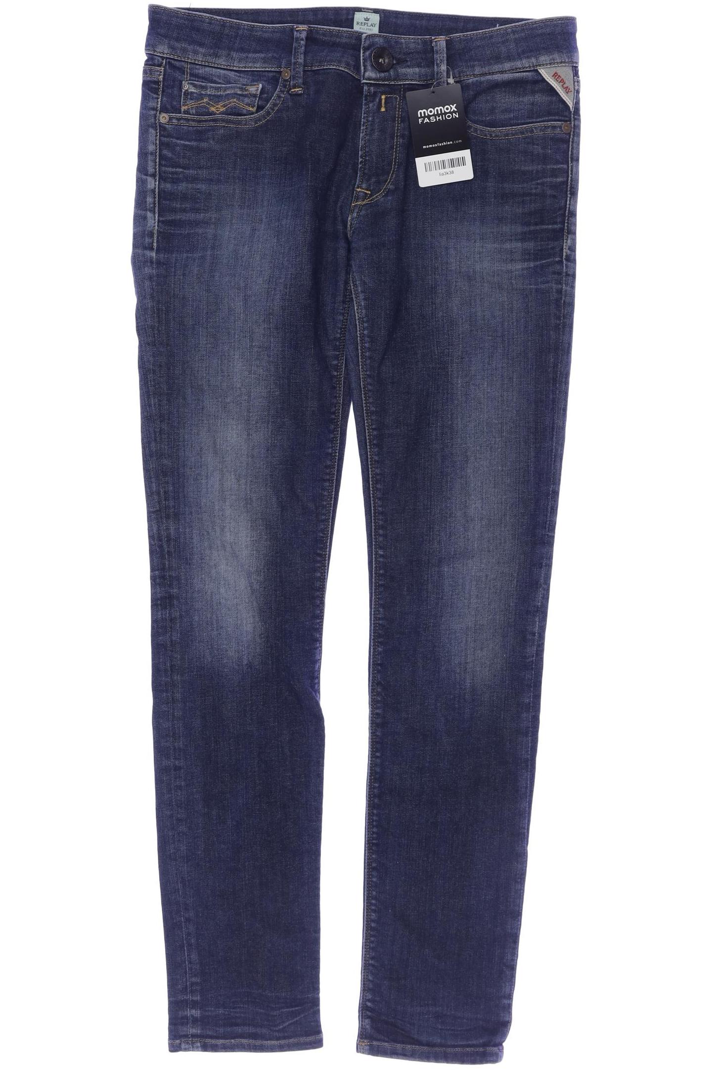 

Replay Damen Jeans, marineblau, Gr. 29