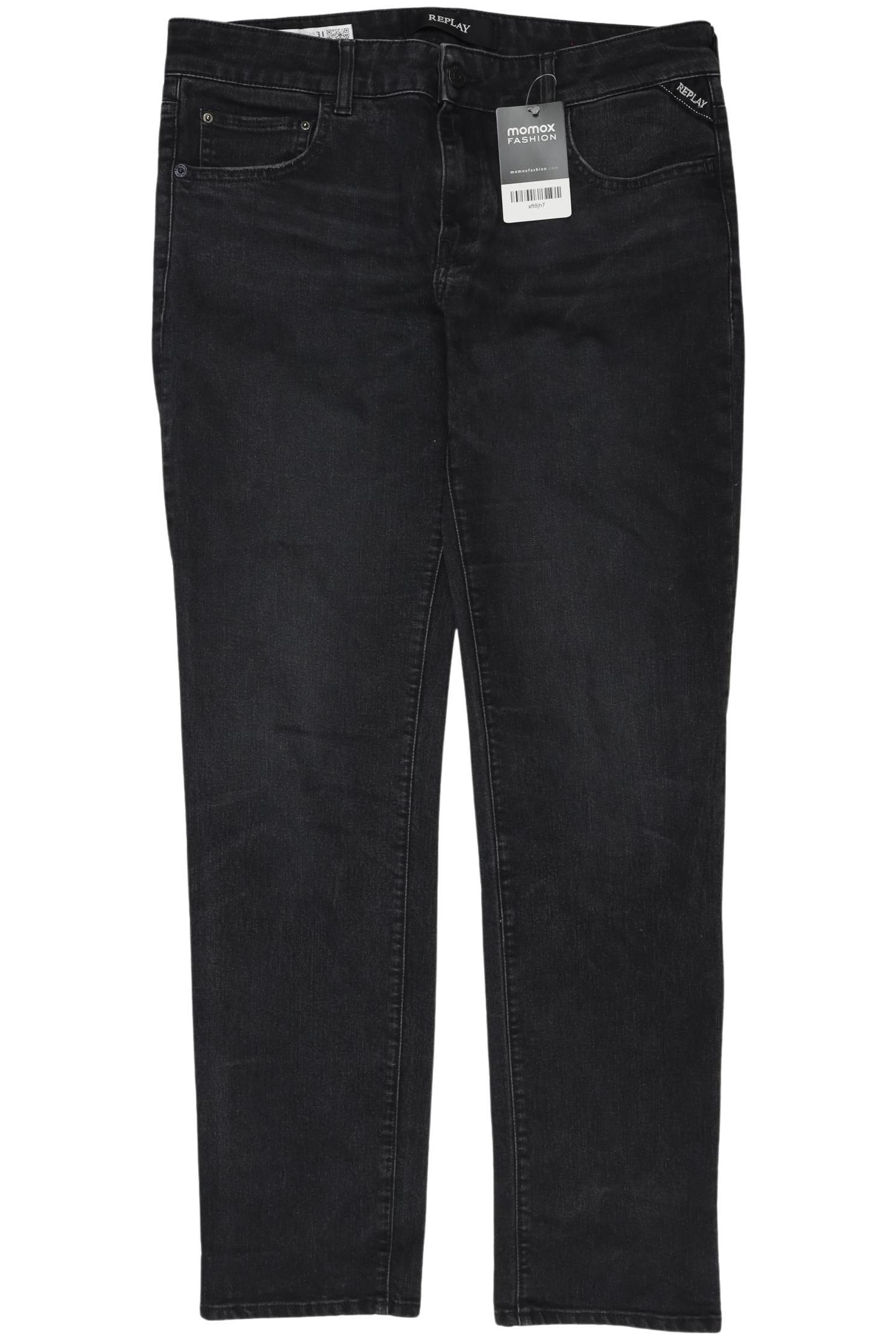 

Replay Damen Jeans, schwarz, Gr. 31