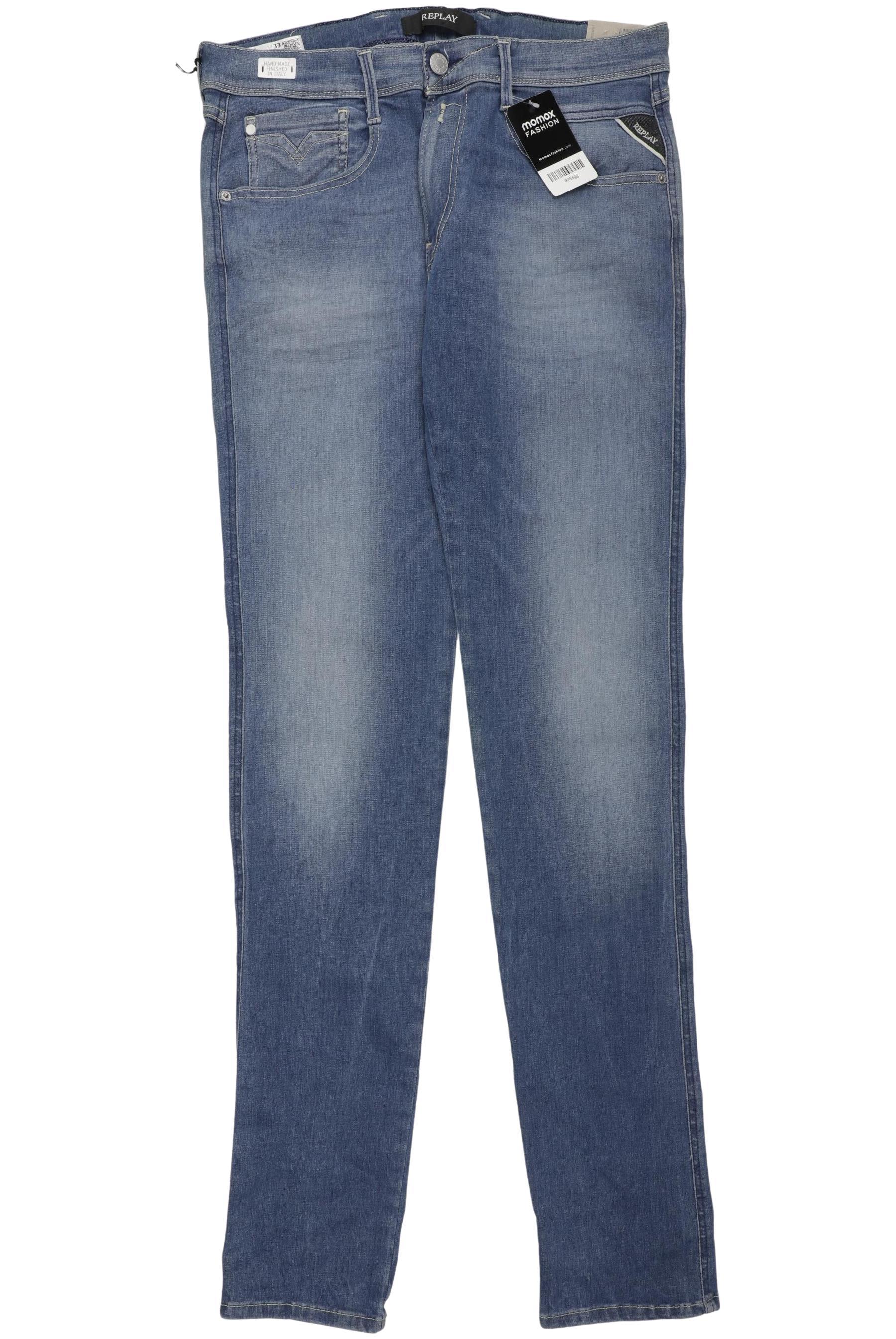 

Replay Damen Jeans, blau, Gr. 33