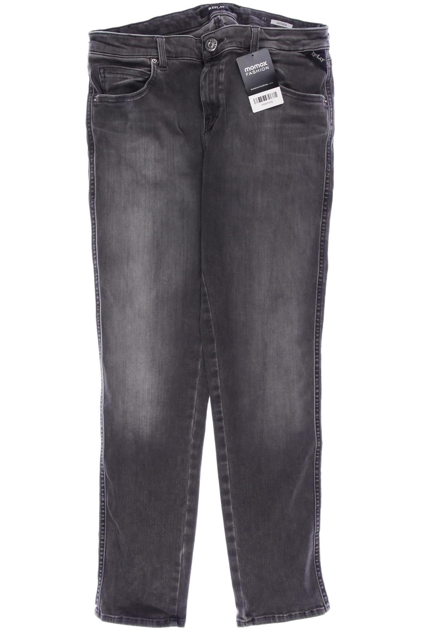 

Replay Damen Jeans, grau