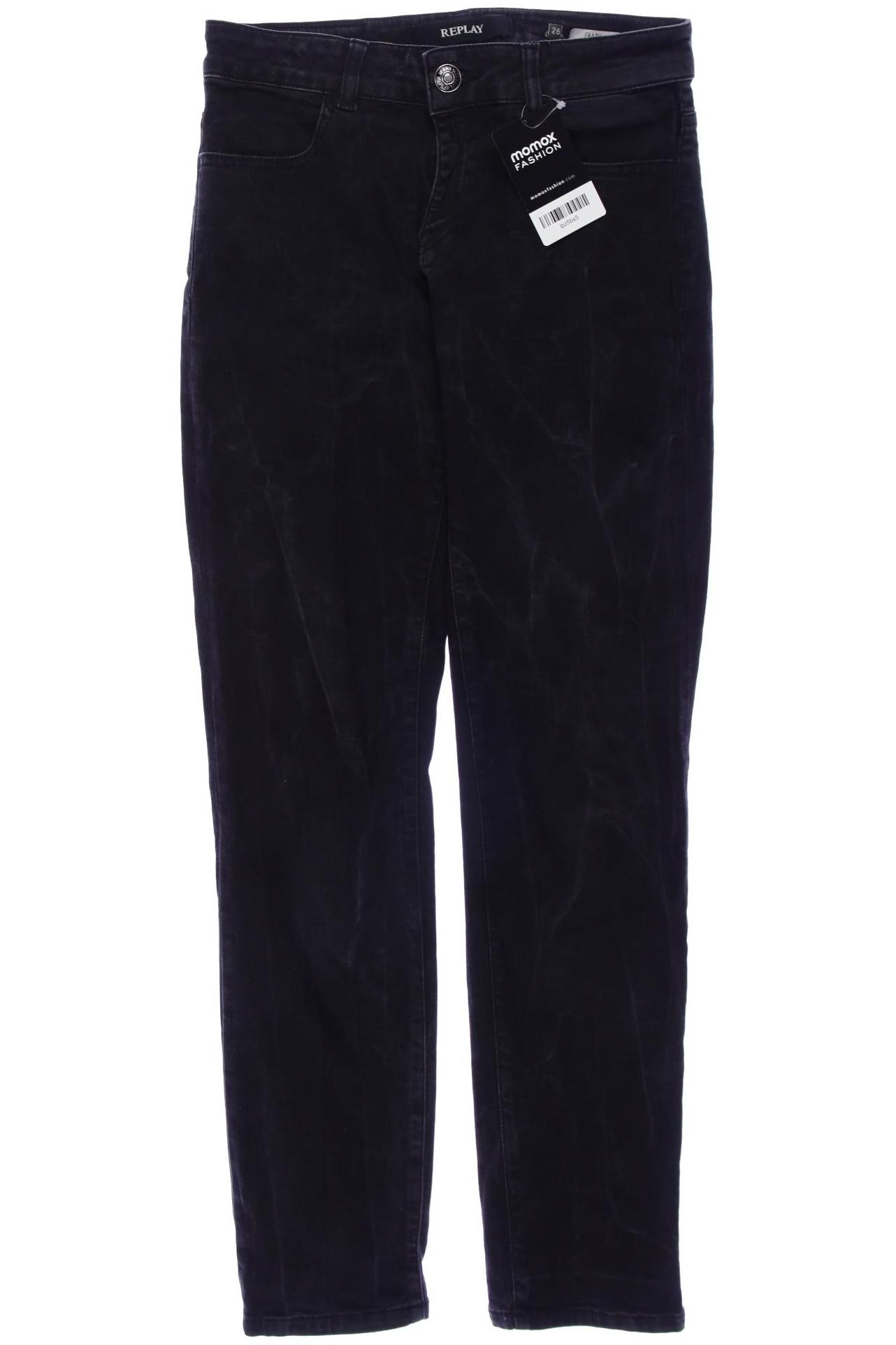 

Replay Damen Jeans, schwarz