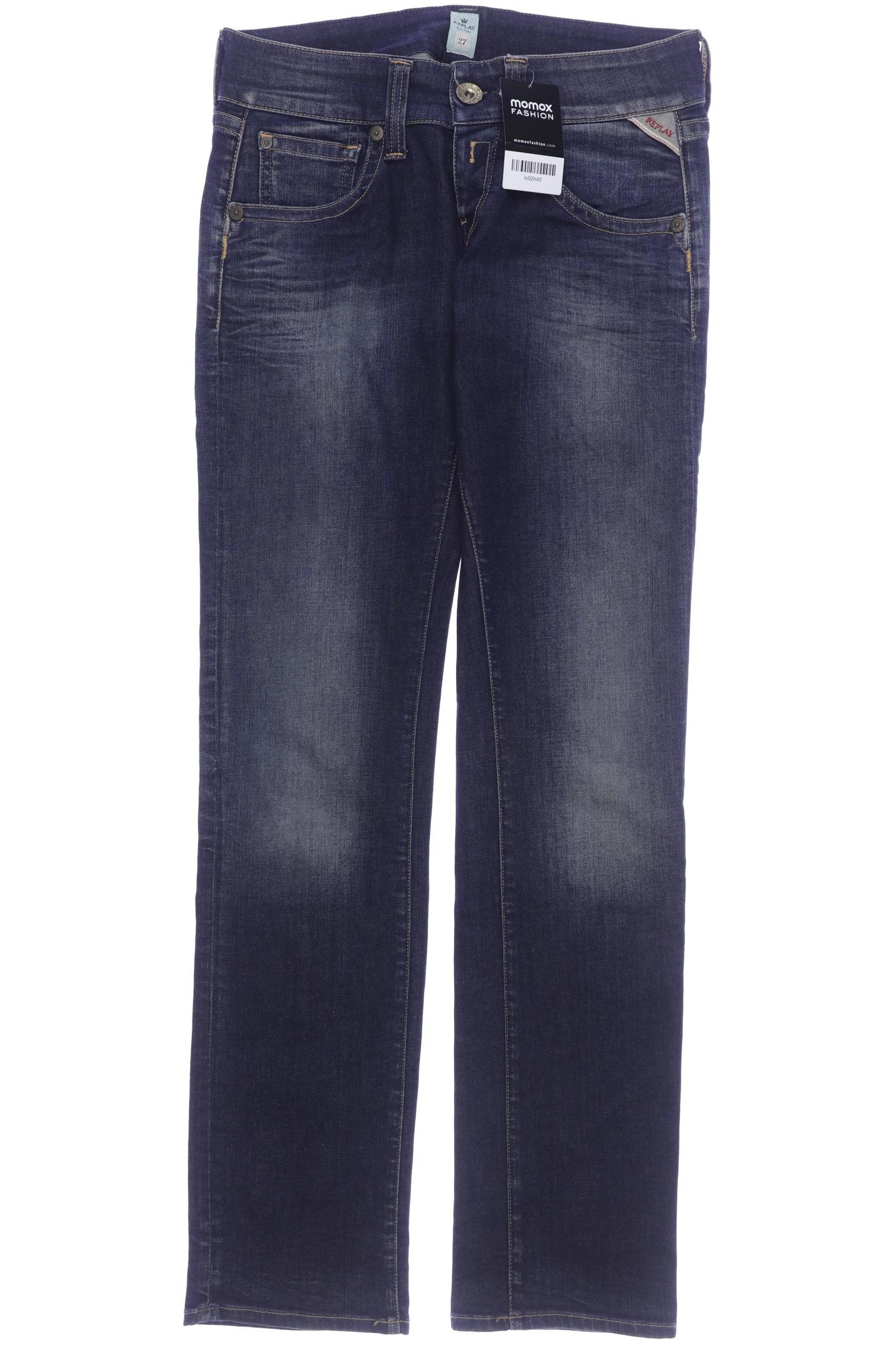 

Replay Damen Jeans, marineblau, Gr. 27