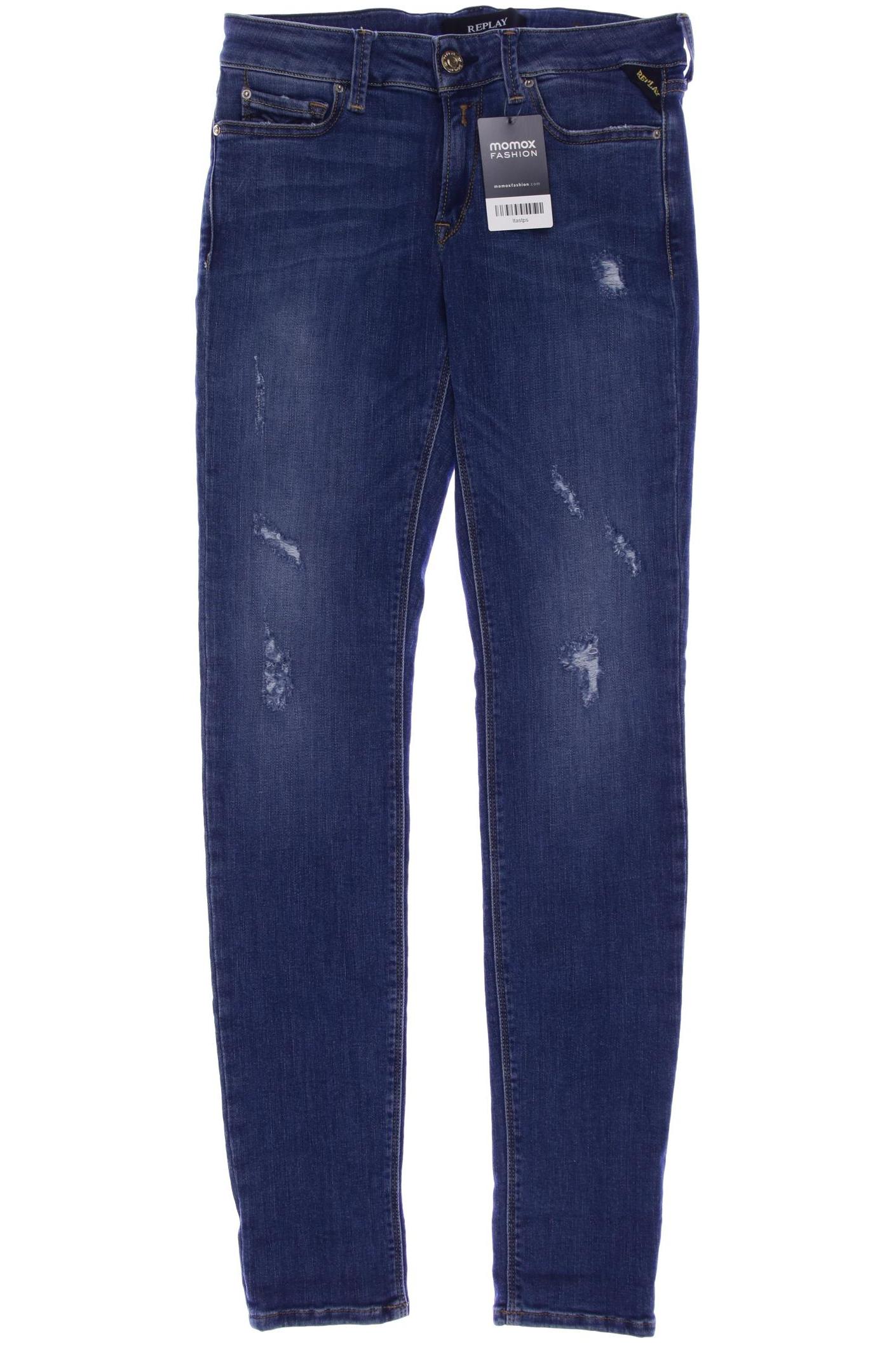 

Replay Damen Jeans, blau