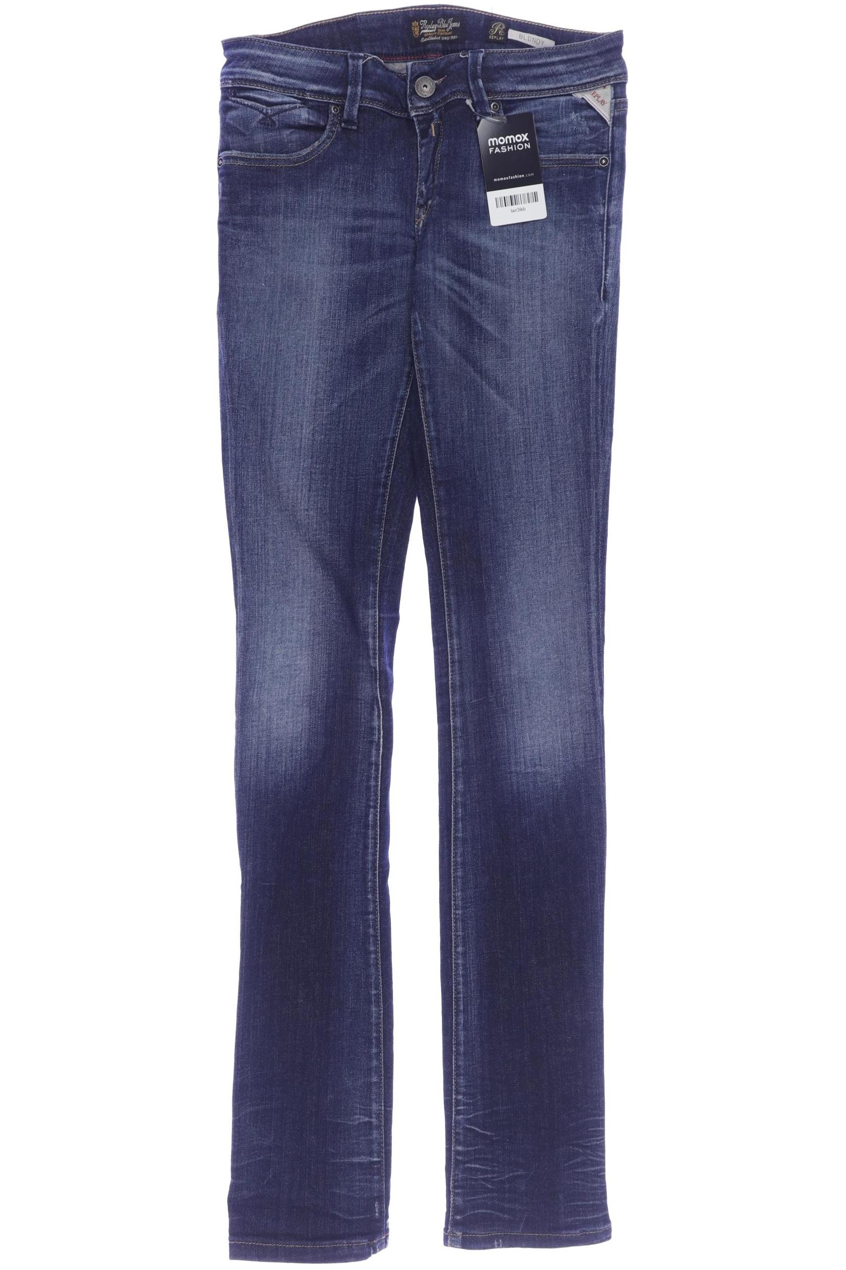 

Replay Damen Jeans, blau, Gr. 26