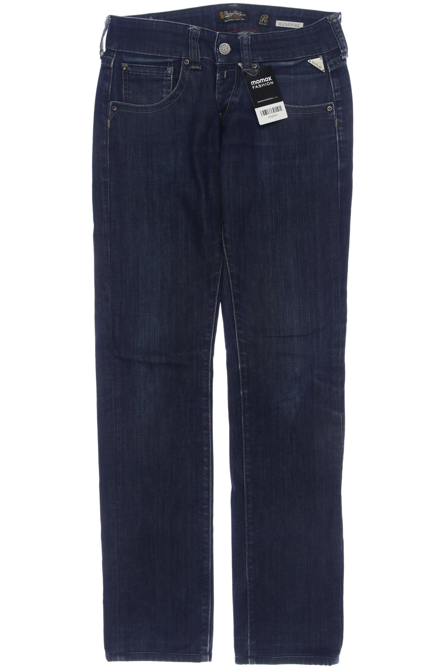 

Replay Damen Jeans, marineblau, Gr. 27