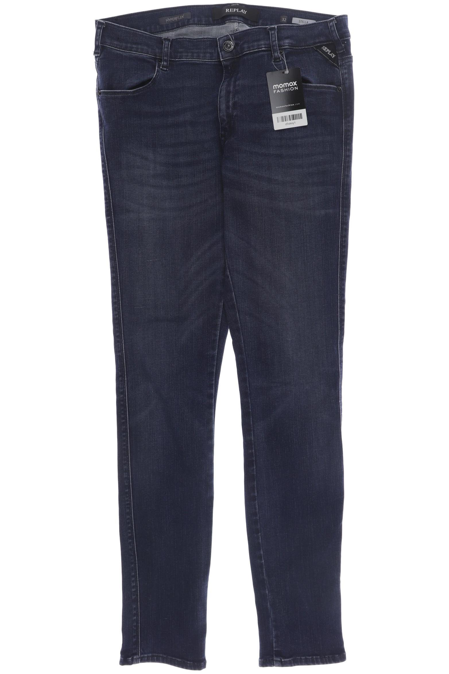 

Replay Damen Jeans, marineblau, Gr. 32