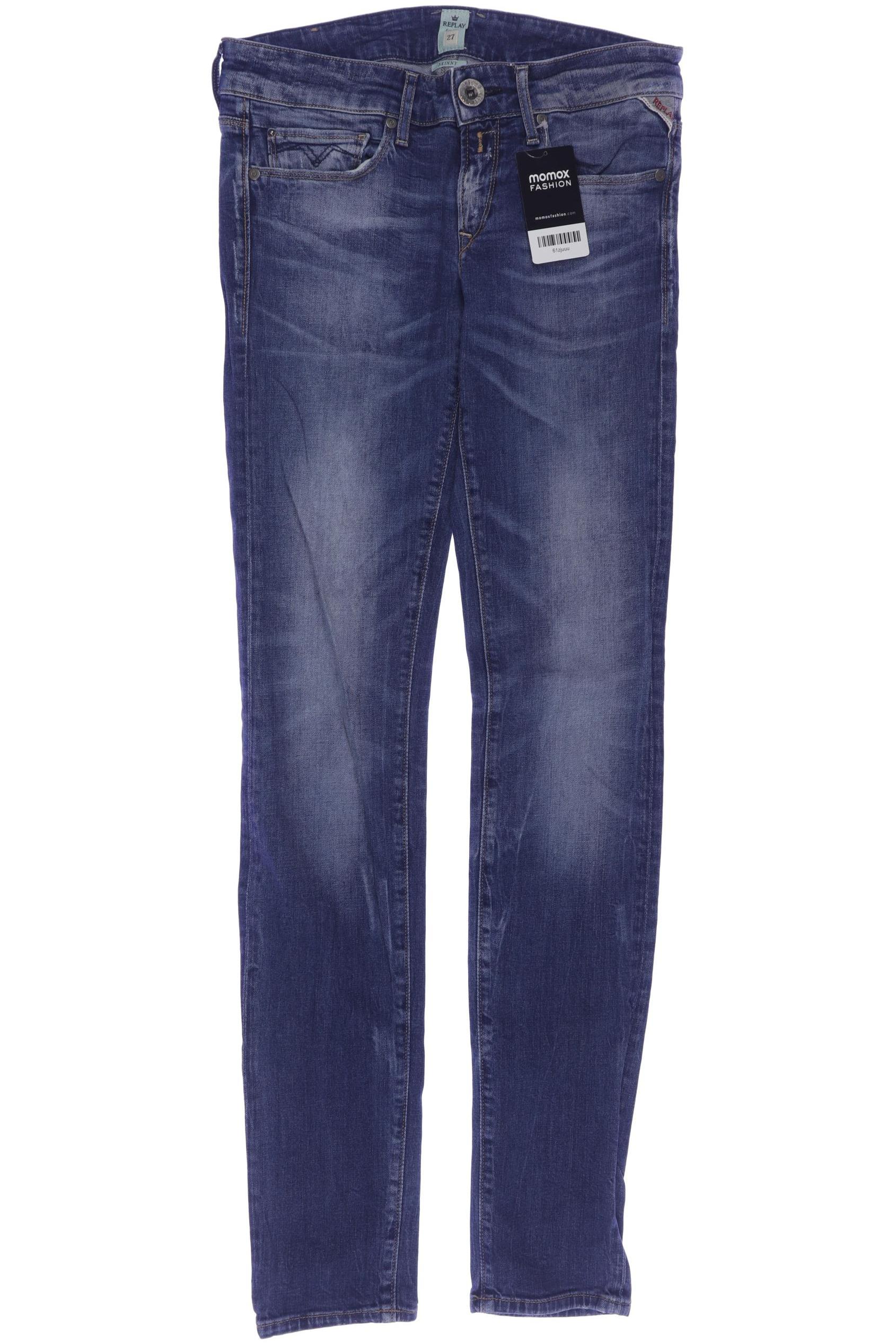 

Replay Damen Jeans, blau, Gr. 27