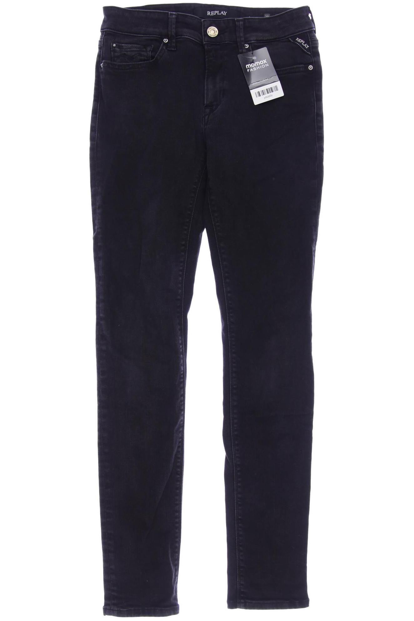 

Replay Damen Jeans, schwarz, Gr. 28