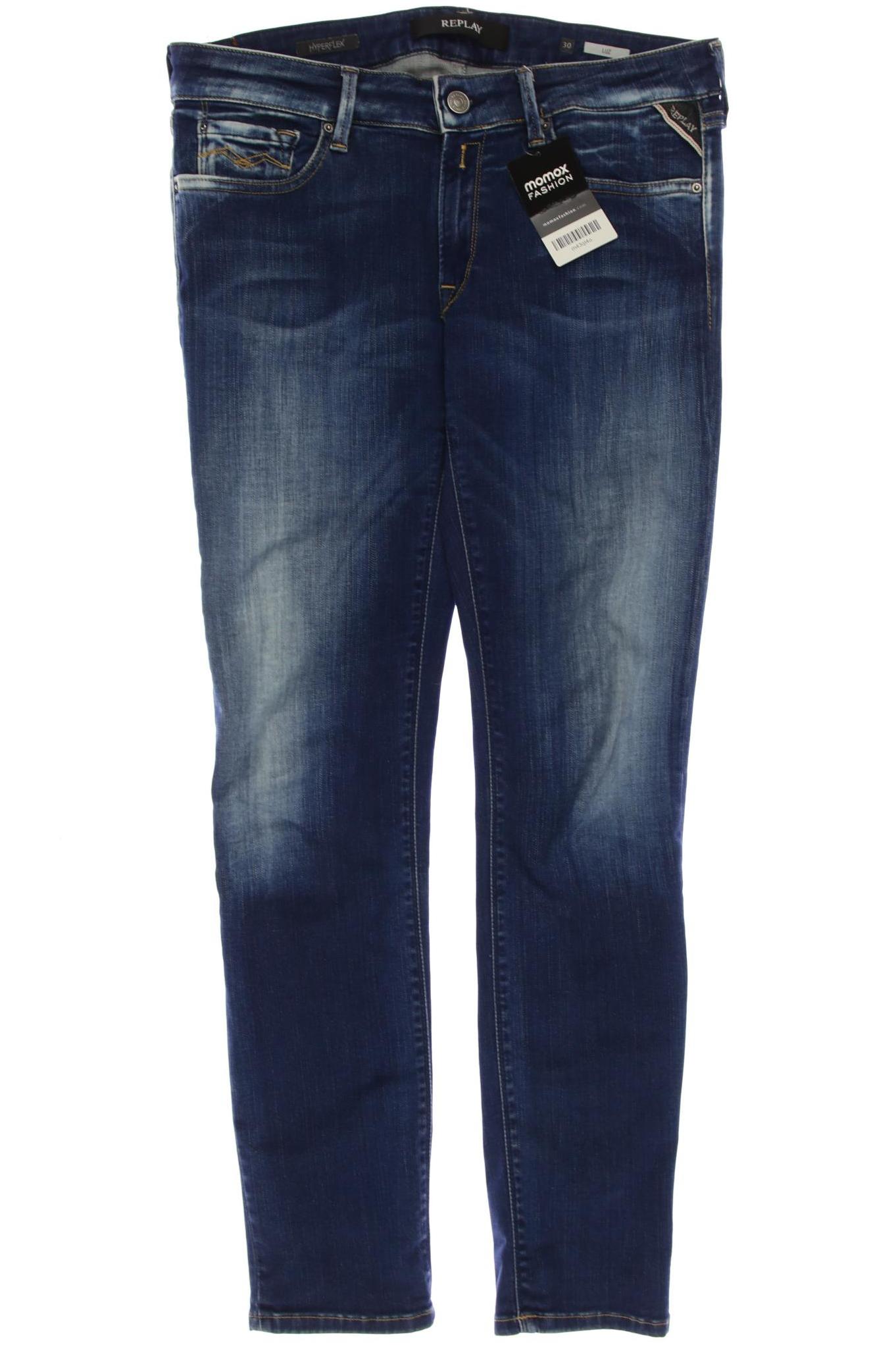 

Replay Damen Jeans, blau