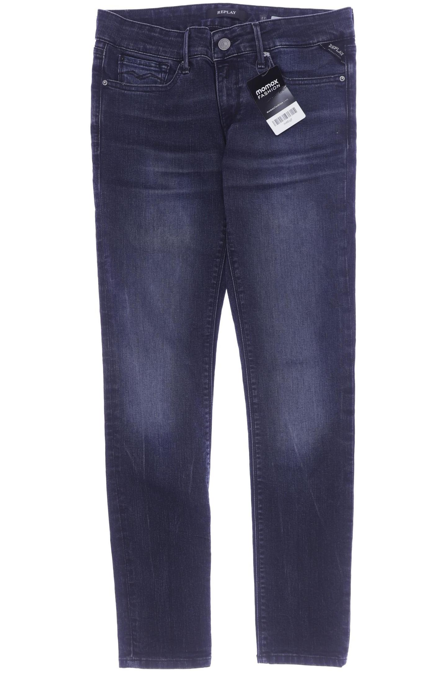 

Replay Damen Jeans, marineblau, Gr. 27