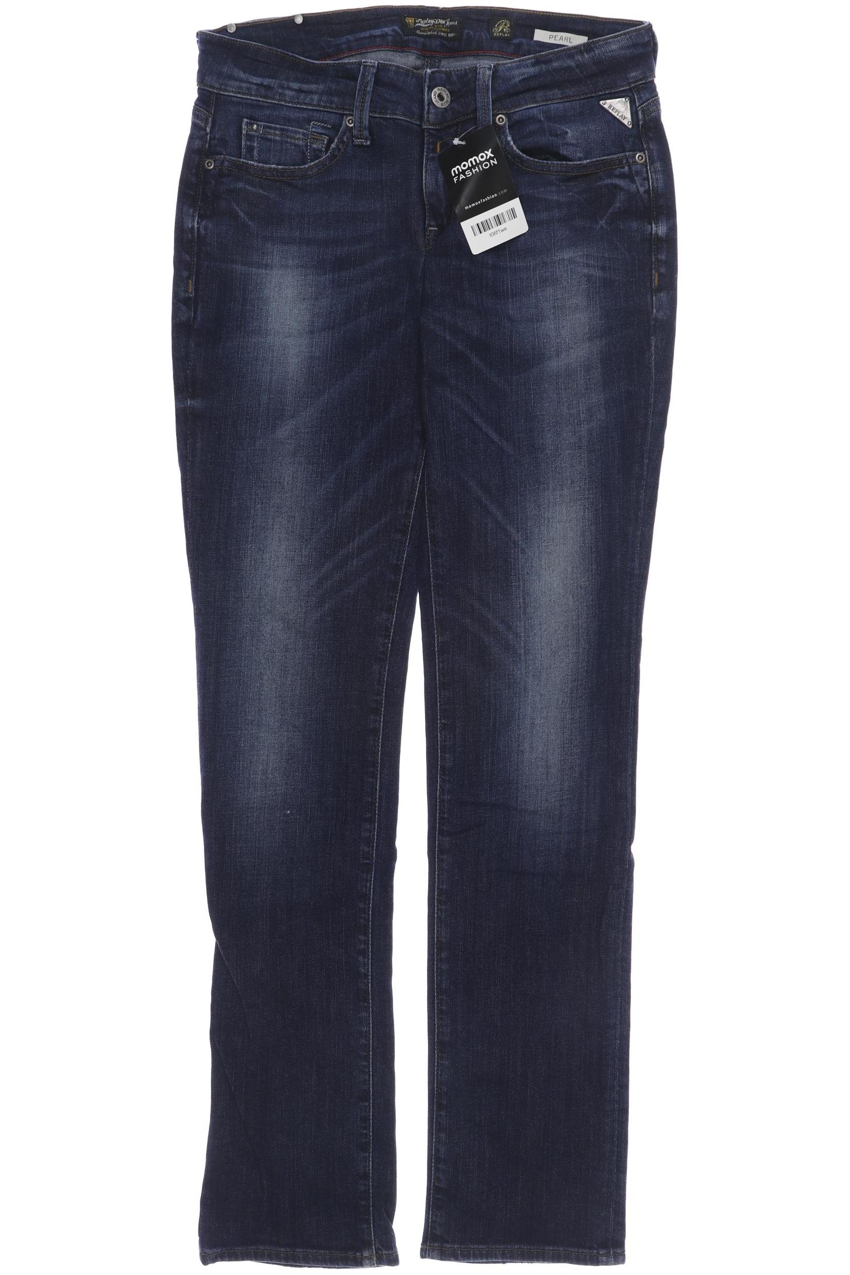 

Replay Damen Jeans, marineblau, Gr. 27