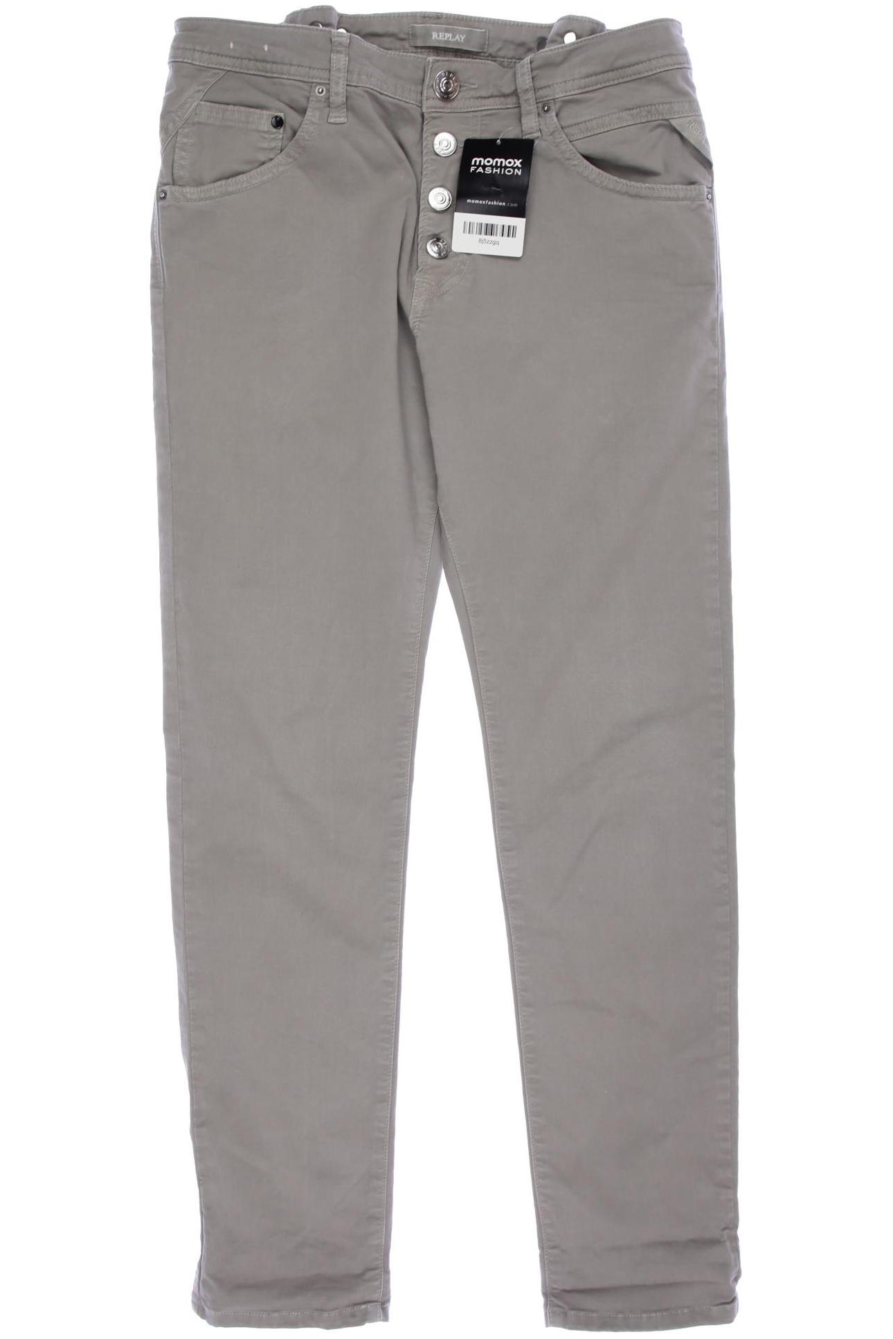 

Replay Damen Jeans, grau, Gr. 27
